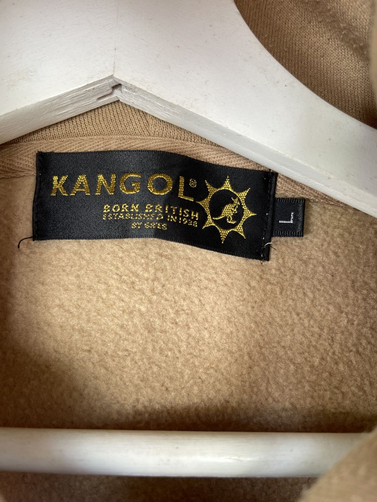 Kangol Vintage Kangol big spellout logo hoodie sweatshirt Size US L / EU 52-54 / 3 - 8 Thumbnail