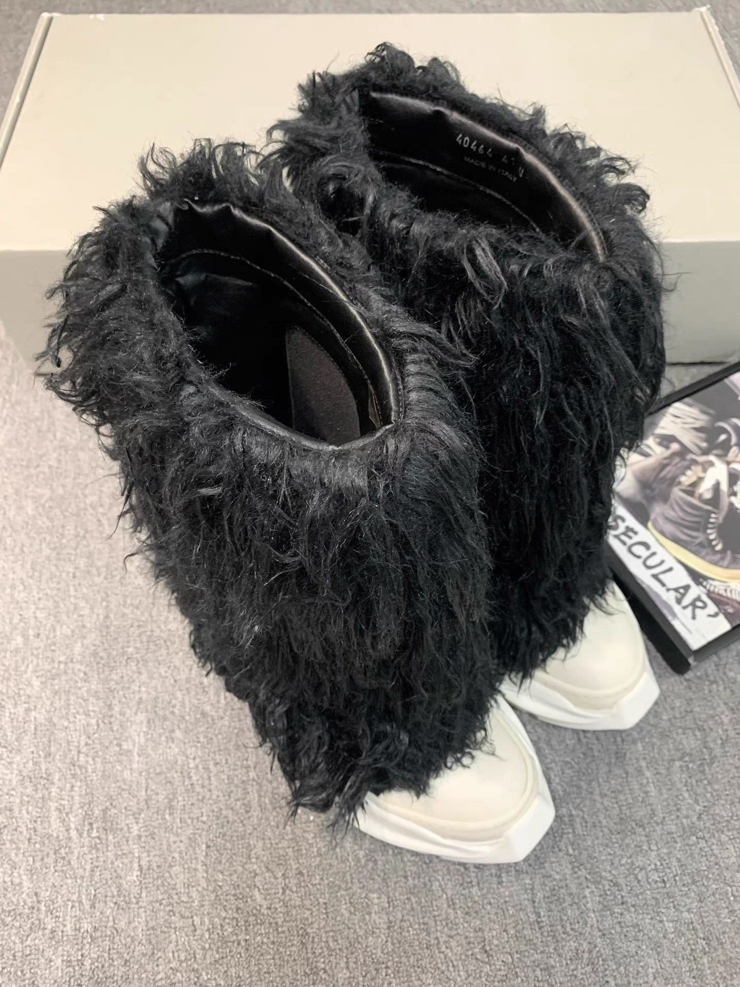 Rick Owens Rick Owens 22FW Shearling Snow Boots K34 Size US 7 / EU 40 - 2 Thumbnail