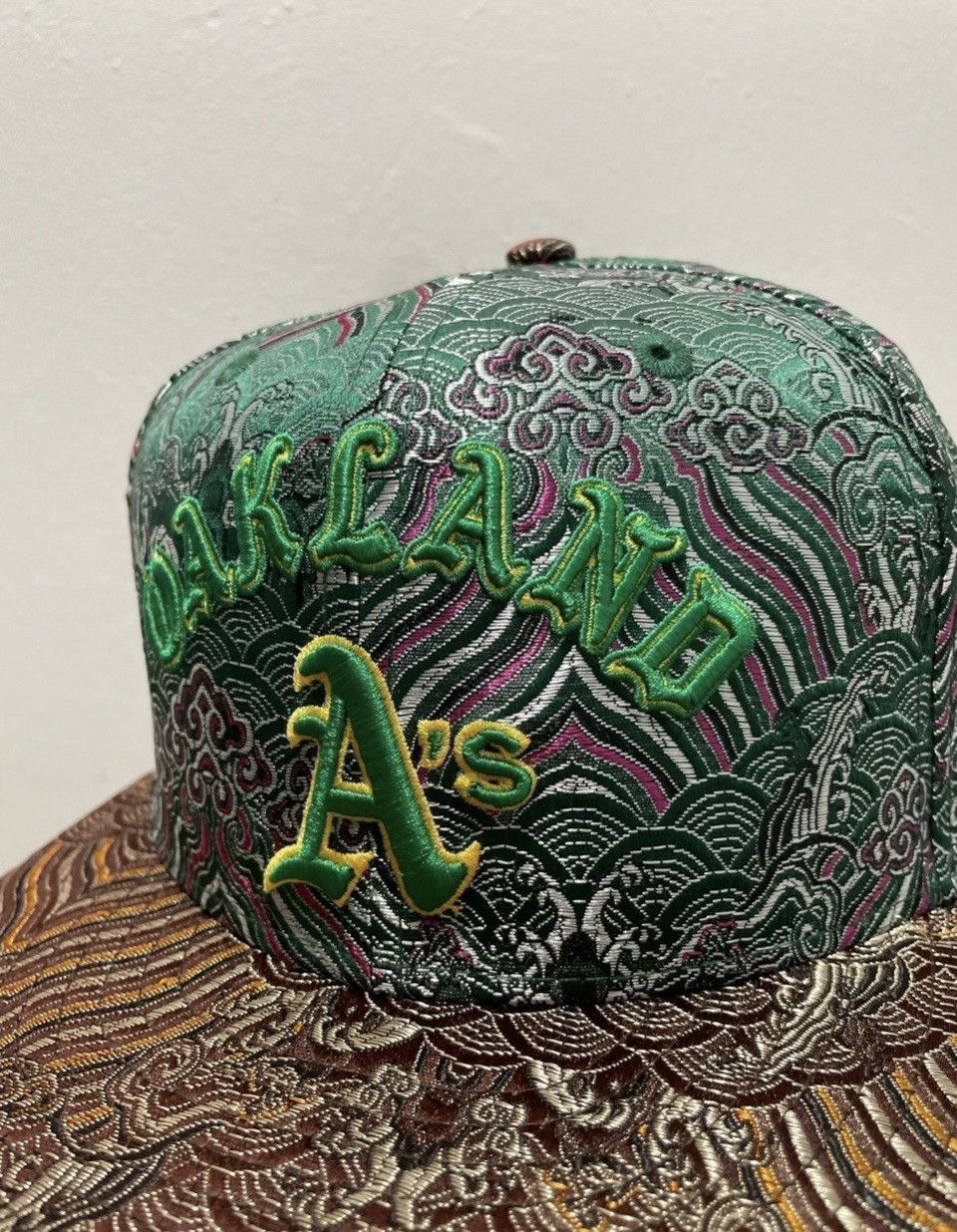New Era Myfitteds elite series Oakland Athletics 59fifty size 7 1/4 Size ONE SIZE - 2 Thumbnail