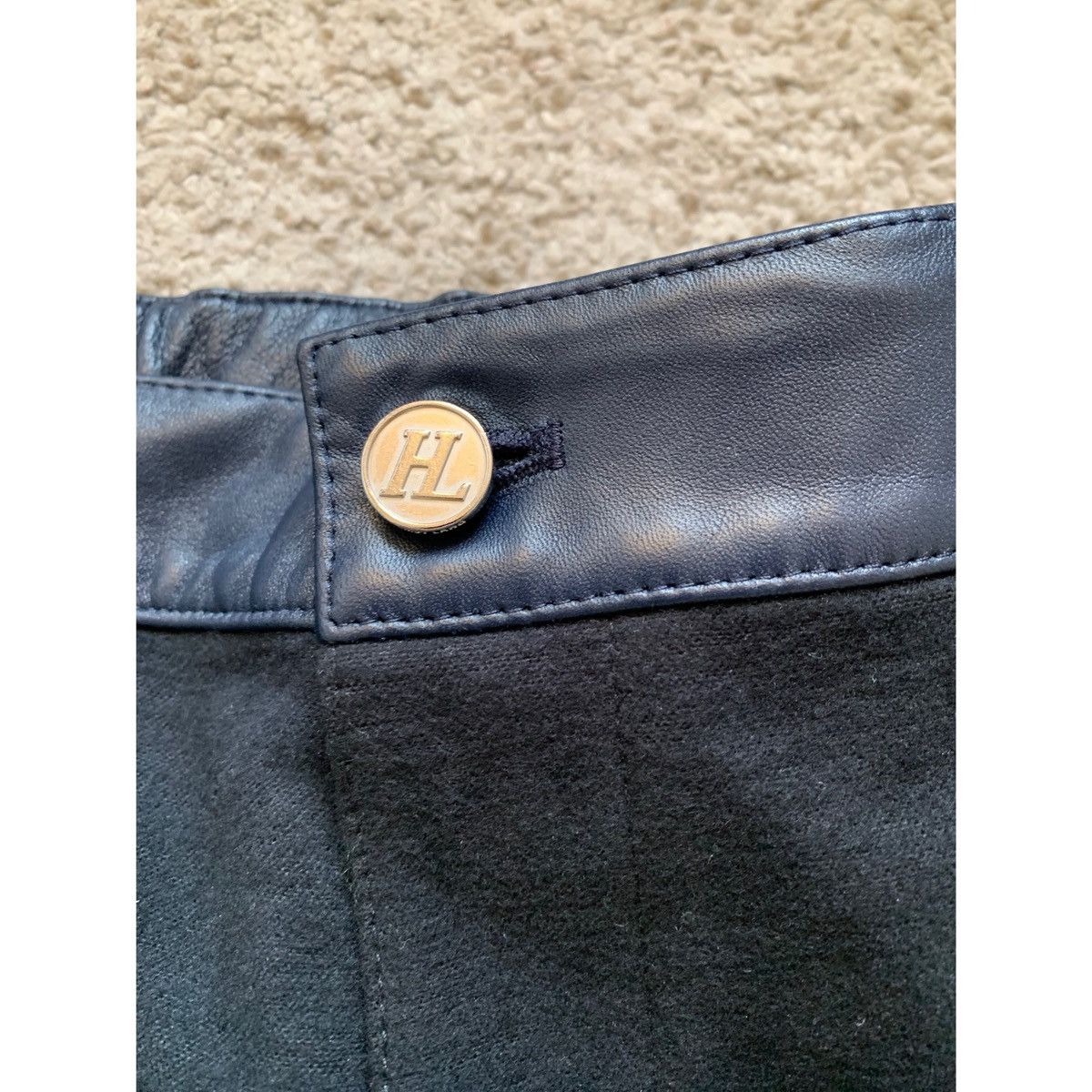 Helmut Lang HELMUT LANG LEATHER FLIGHT PANTS Size US 32 / EU 48 - 6 Thumbnail