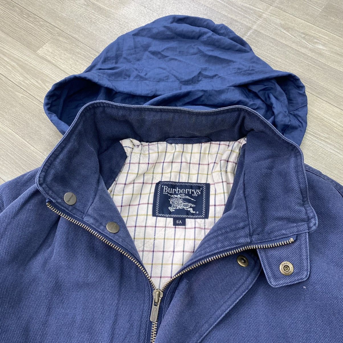 Burberry Vintage Burberrys London Plaid Parka Canvas Jacket Luxury Size US M / EU 48-50 / 2 - 7 Thumbnail
