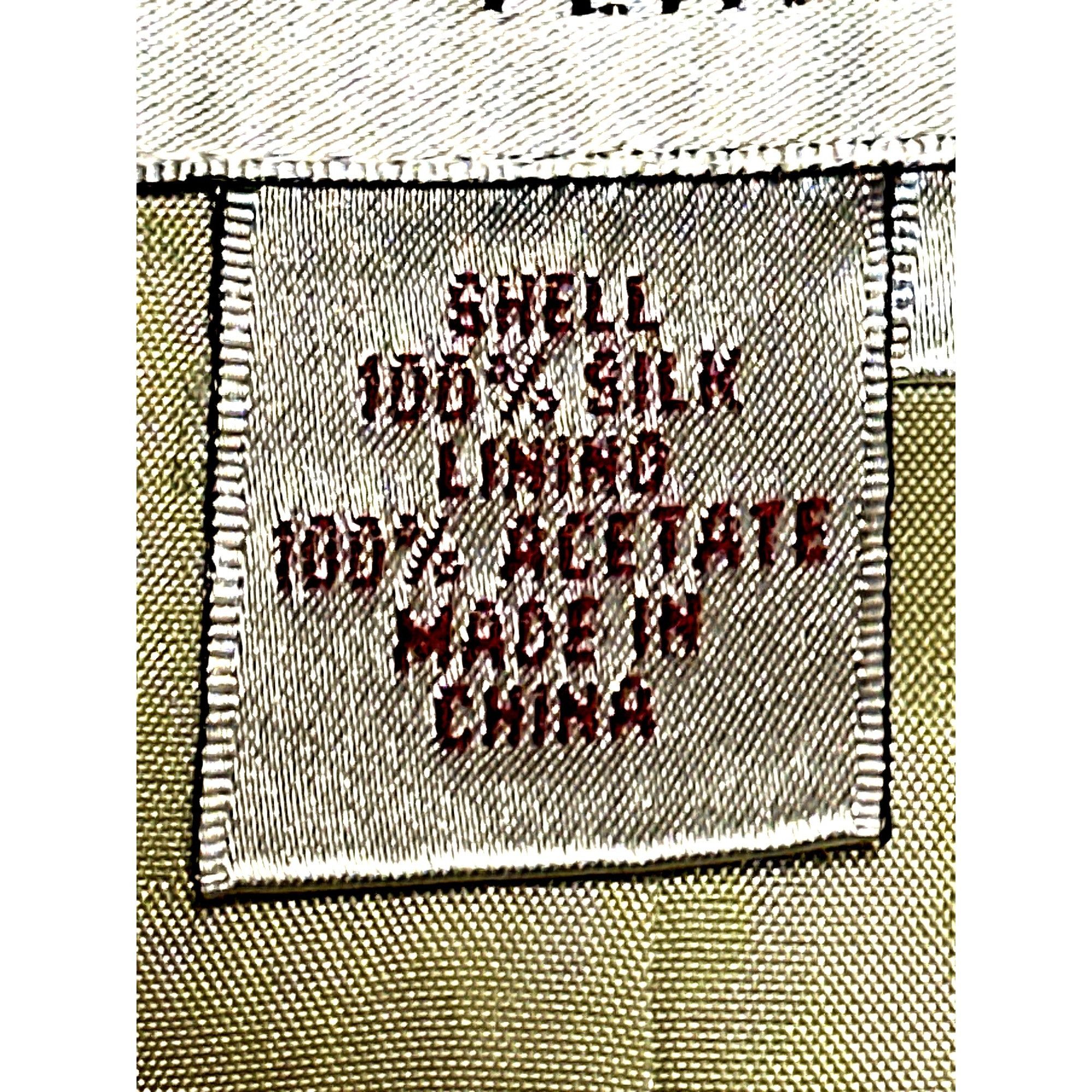 Adrianna Papell Papell Petites Vintage 90s 8P Sage Green Silk Beaded Skirt S Size M / US 6-8 / IT 42-44 - 8 Thumbnail