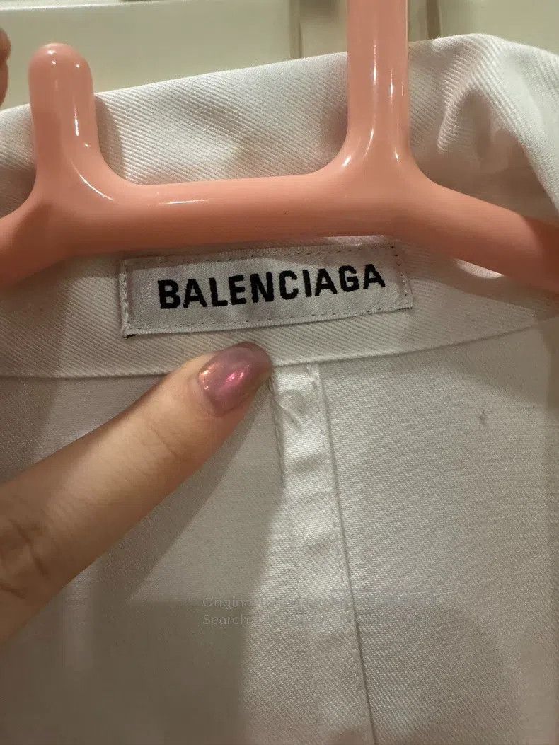 Balenciaga Balenciaga Shirt Jacket Size XXS / US 00 / IT 34 - 3 Thumbnail