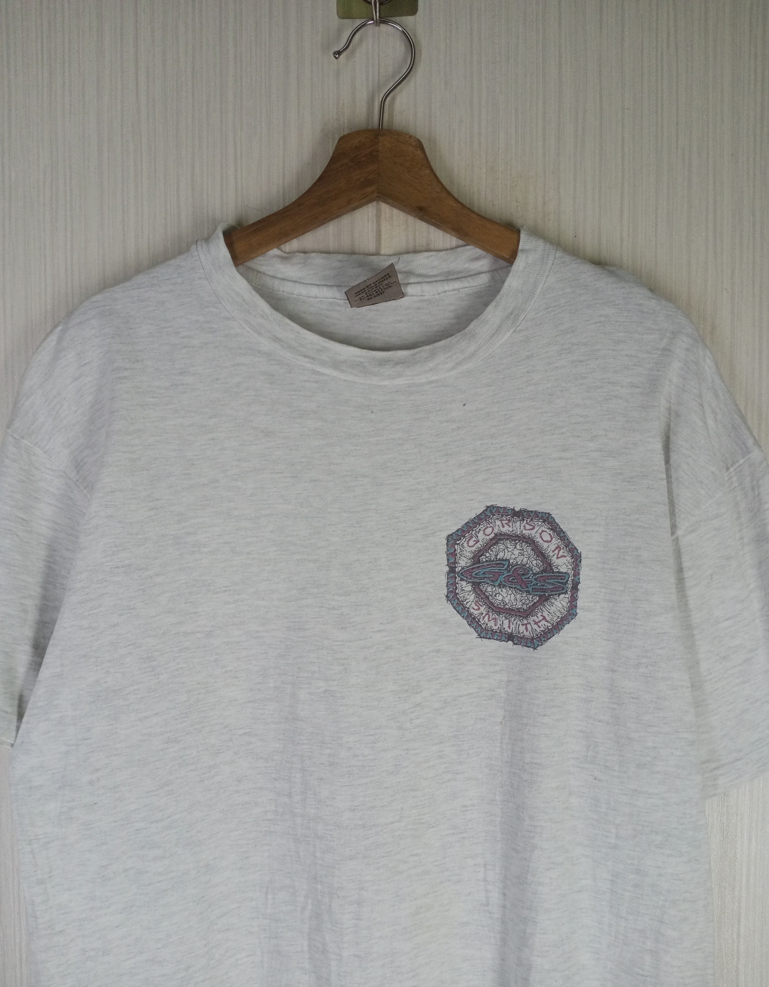 Hook-Ups Very Rare Vintage 90a Gordon Smith Skateboards Tshirt Size US L / EU 52-54 / 3 - 4 Thumbnail