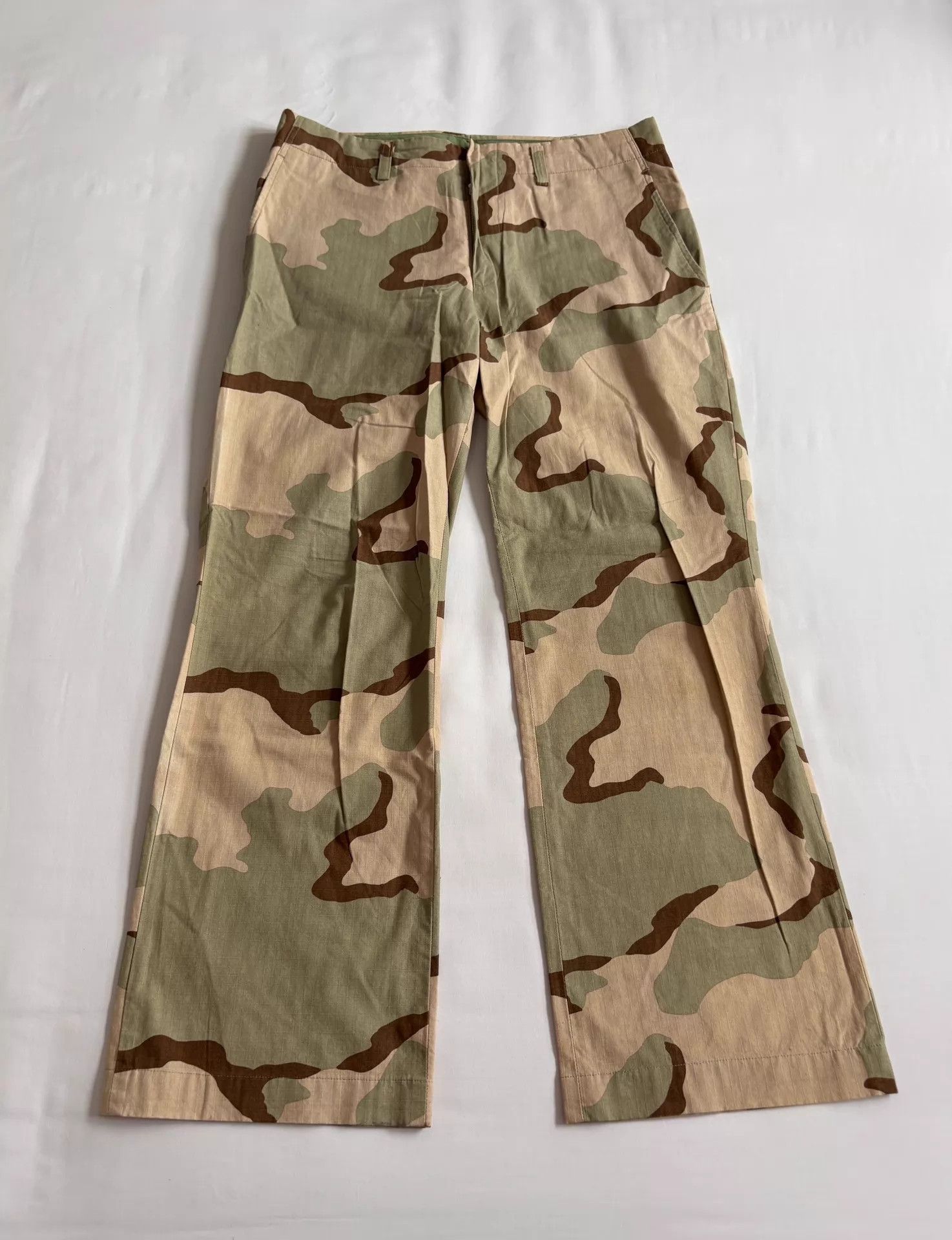 Junya Watanabe Junya Watanabe Camo 8/9 Length Vintage Pants Size US 32 / EU 48 - 2 Thumbnail
