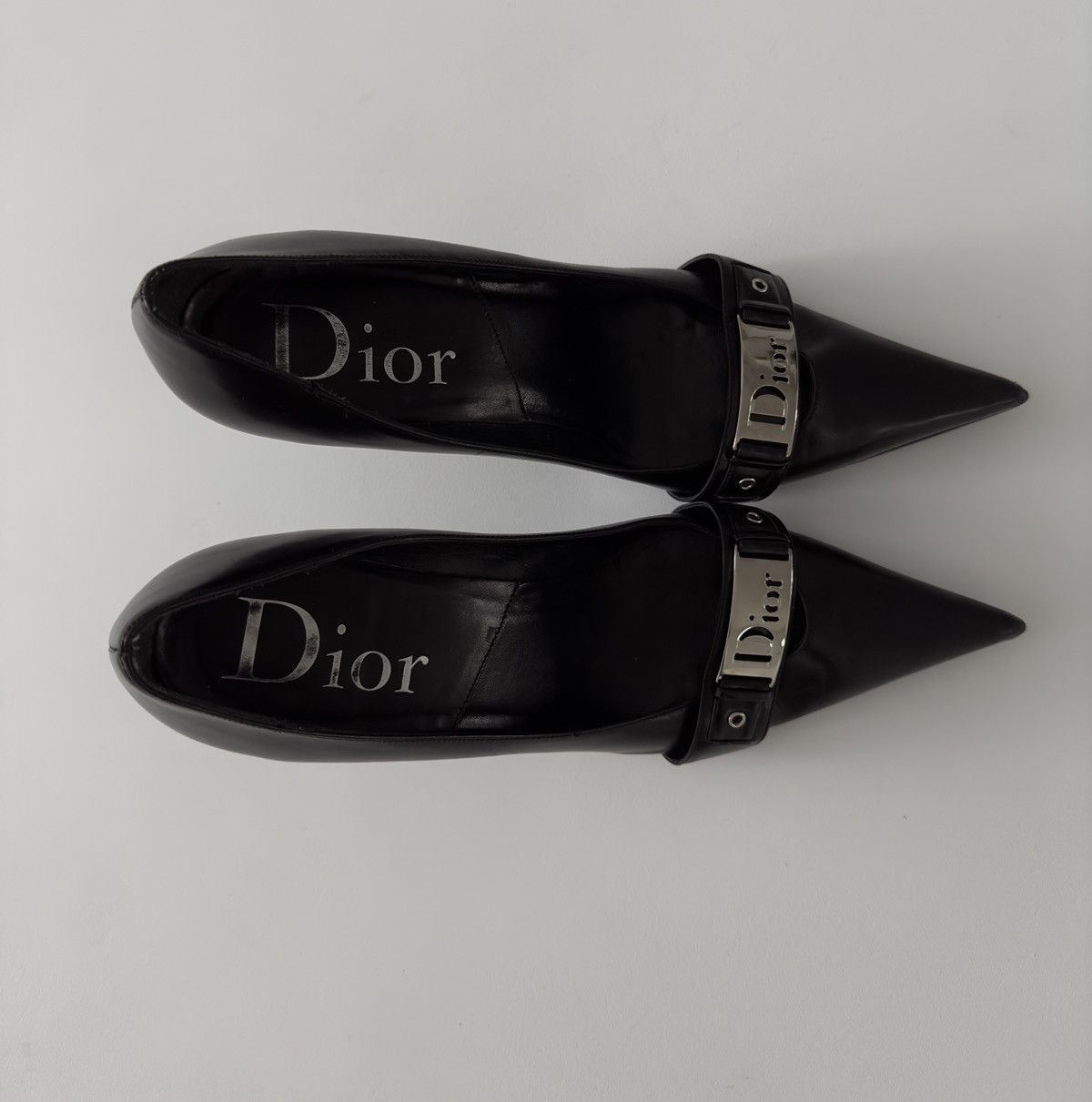 Dior Dior black kitten heels Size US 7 / IT 37 - 4 Thumbnail