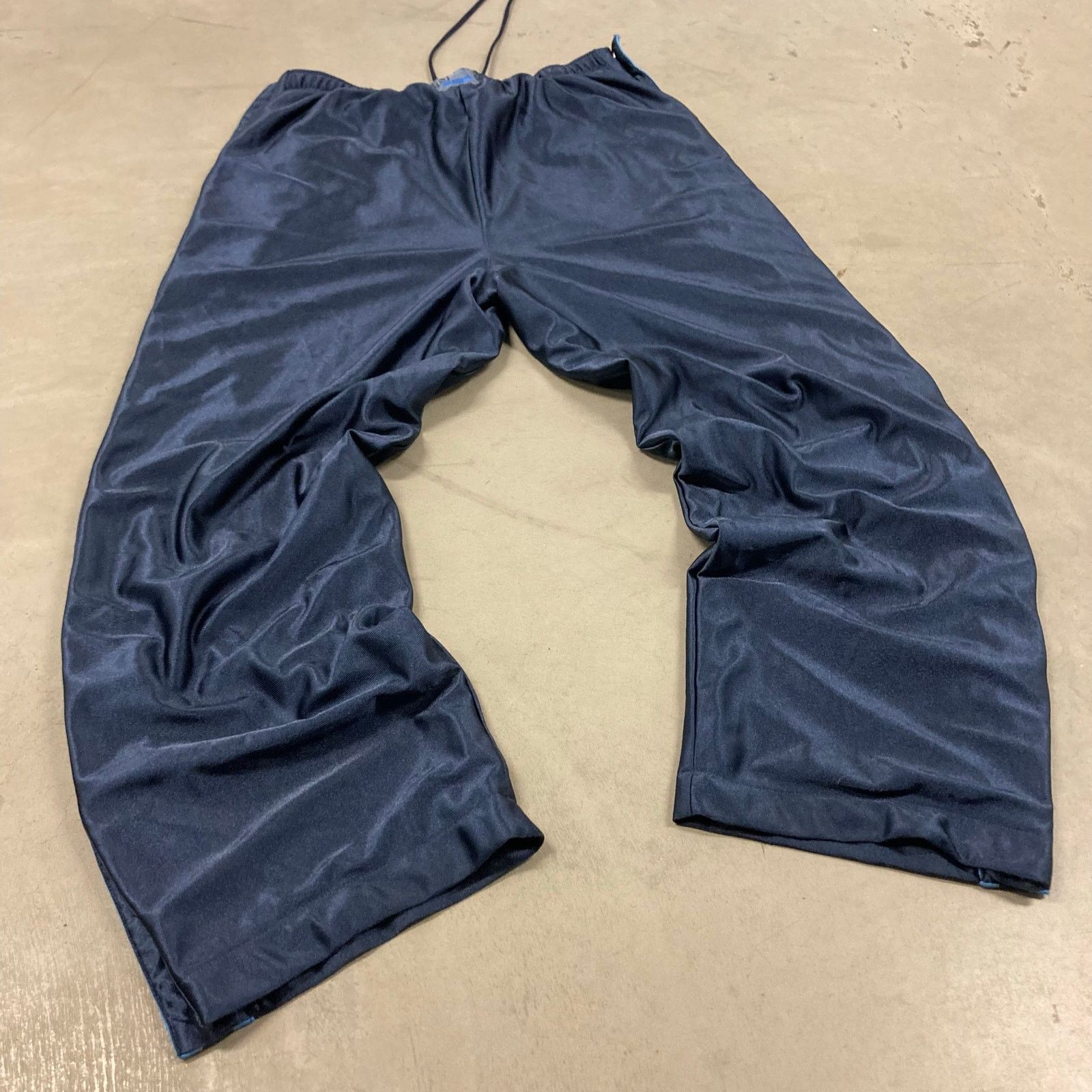 Old Navy Baggy Y2K striped snap on old navy track pants 33x30 Size US 33 - 2 Thumbnail