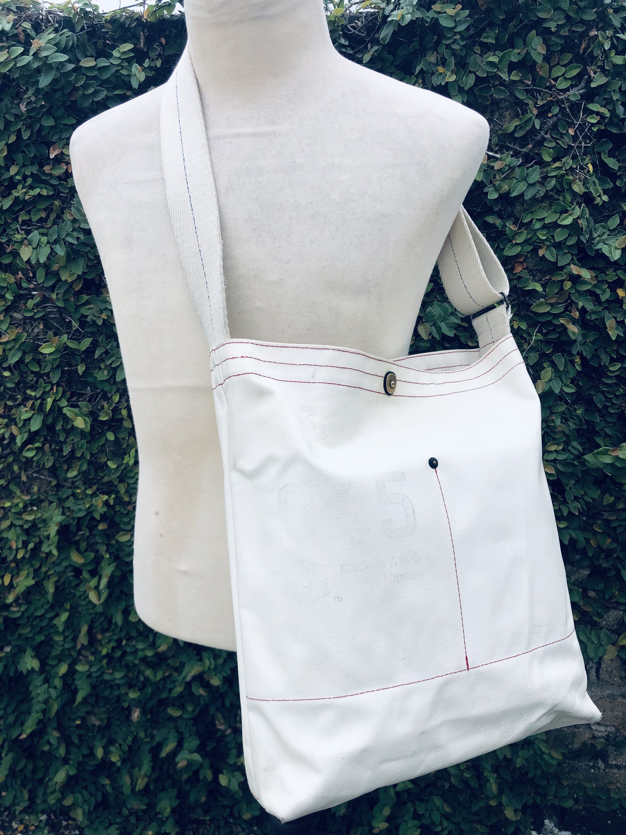 Japanese Brand 045 Yokohama Canvas Crossbody BAG Nippon Made Size ONE SIZE - 19 Thumbnail