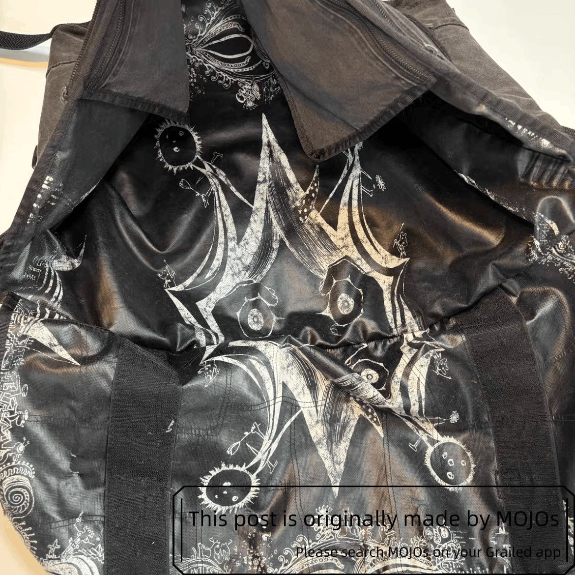 Undercover Undercover x Madsaki 06AW Guru GIZ Distressed Messager BAg Size ONE SIZE - 3 Thumbnail