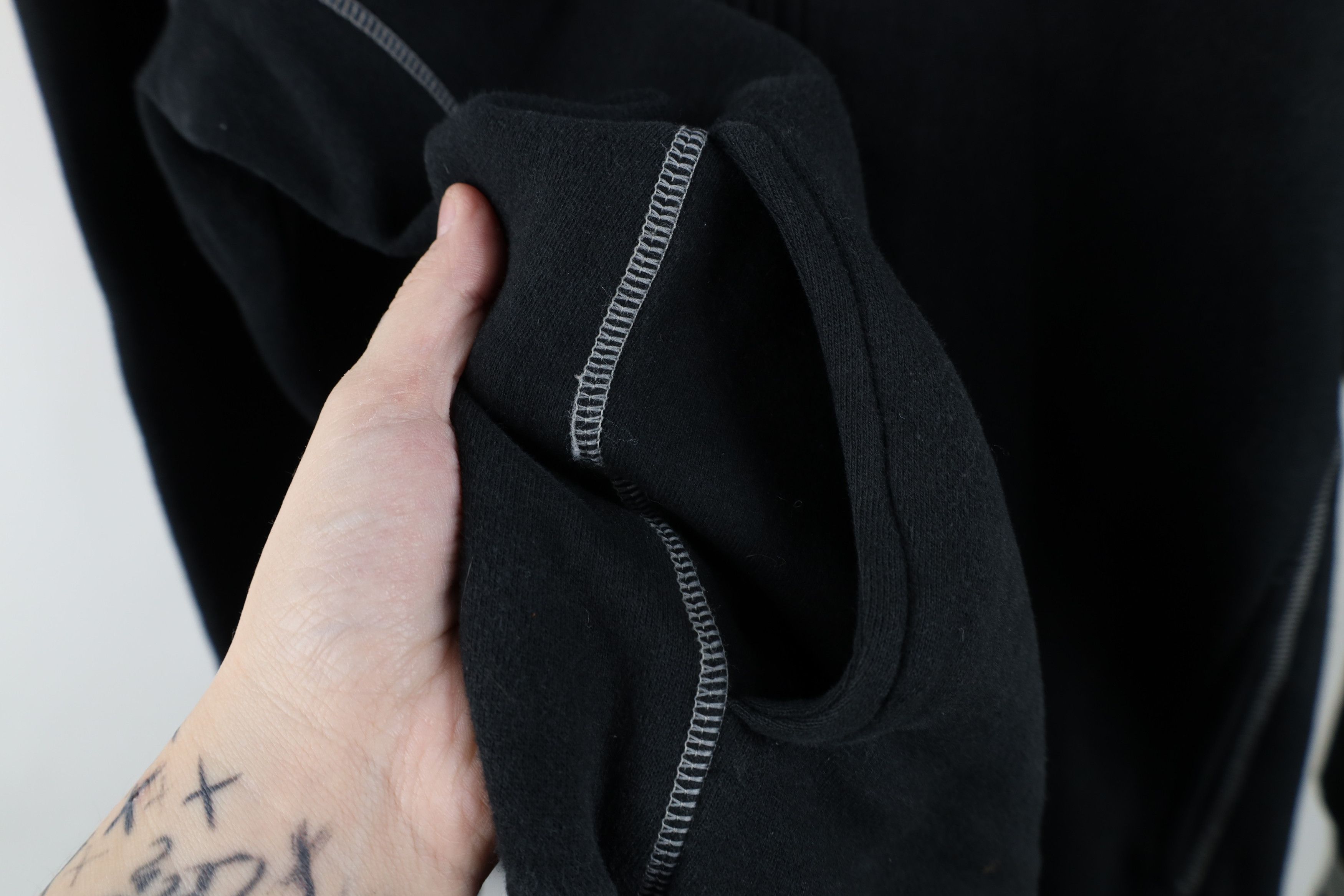 Kappa Vintage 90s Kappa Soccer Classic Logo Warm Up Jacket Black Size US L / EU 52-54 / 3 - 9 Thumbnail