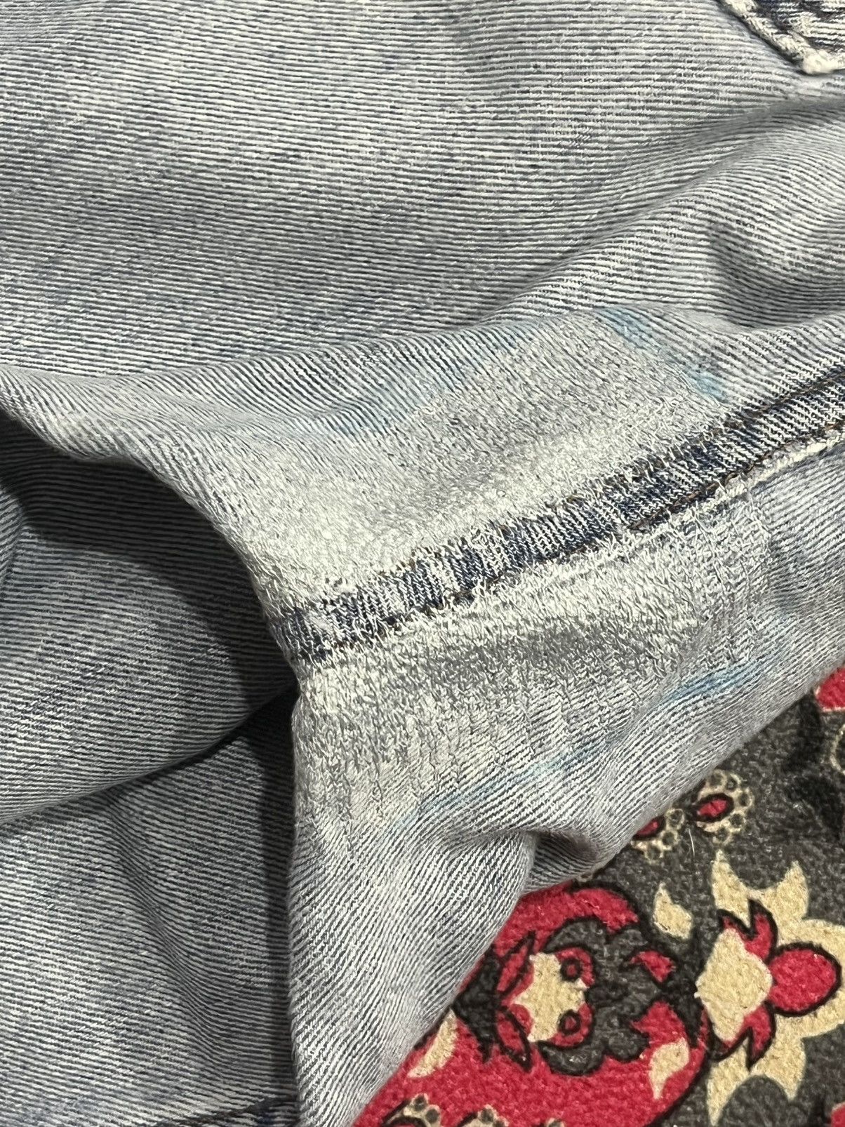 Levi's ⚡️Baggy⚡️Vintage Levi’s Silvertab Light Blue Washed Jeans Size US 33 - 11 Thumbnail