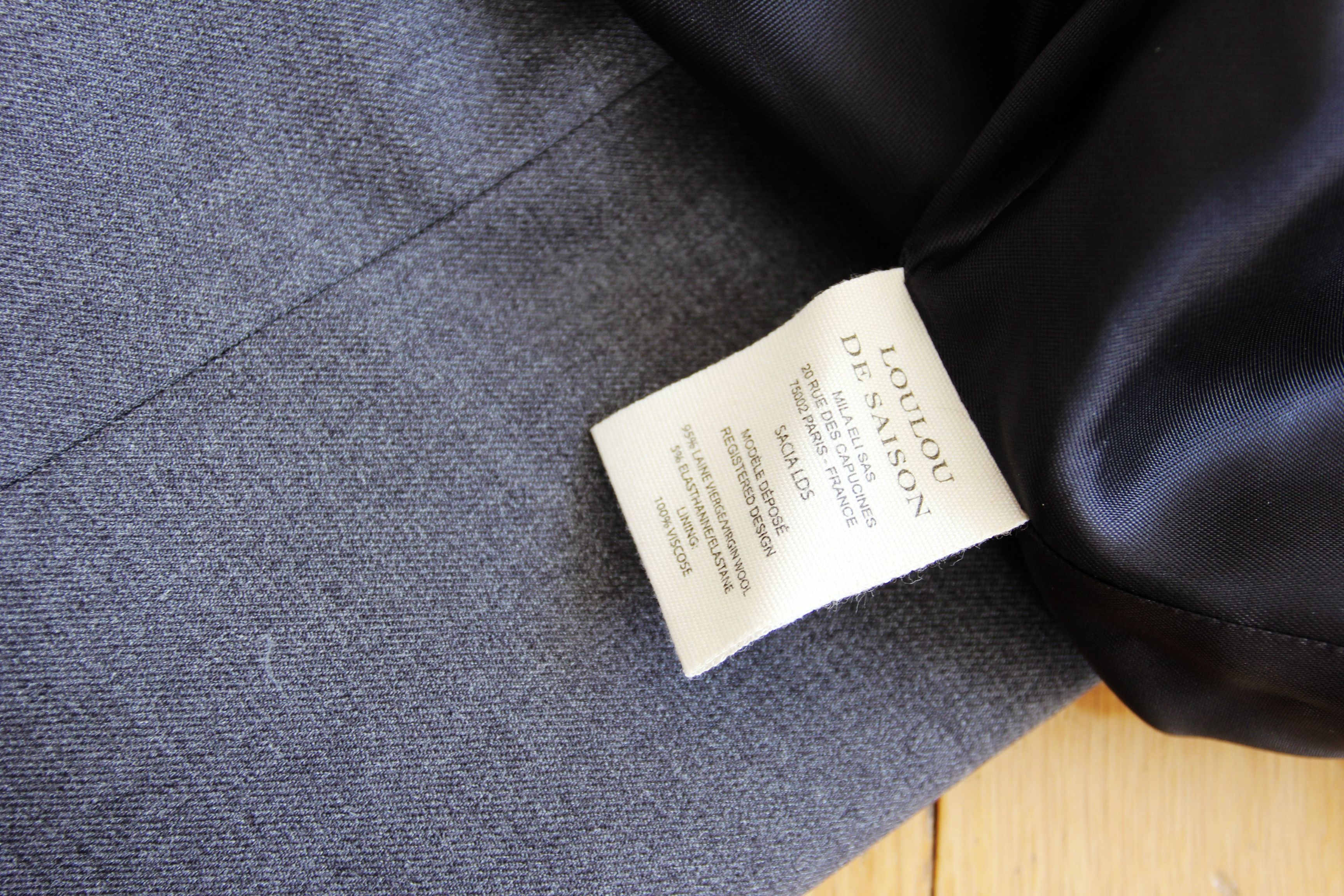 Loulou de Saison BNWT AW25 LOULOU DE SAISON SCANCIA VIRGIN WOOL JACKET L Size L / US 10 / IT 46 - 9 Thumbnail
