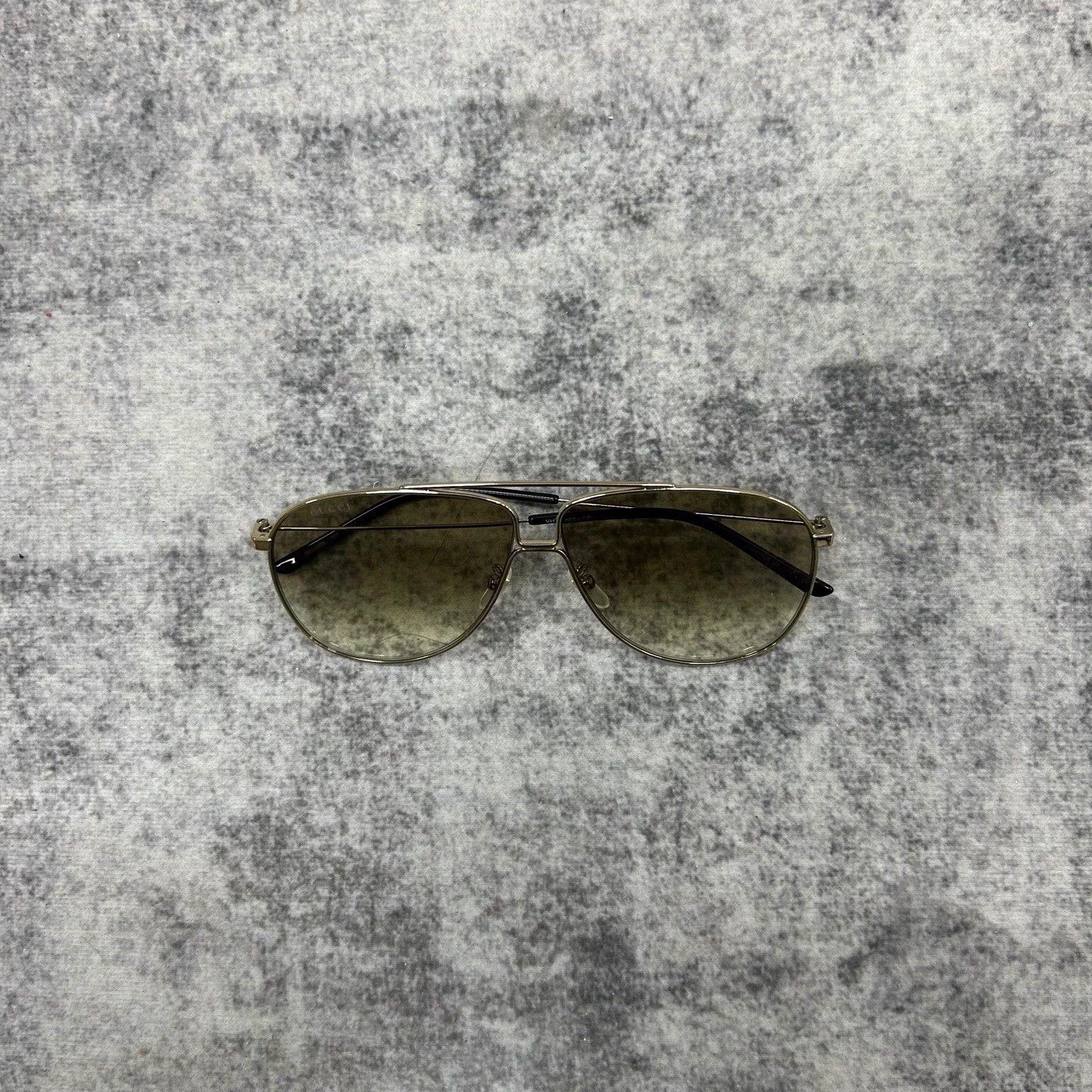 Gucci GUCCI Logo Patch Pilot Shades New Missing Accs Size ONE SIZE - 2 Thumbnail