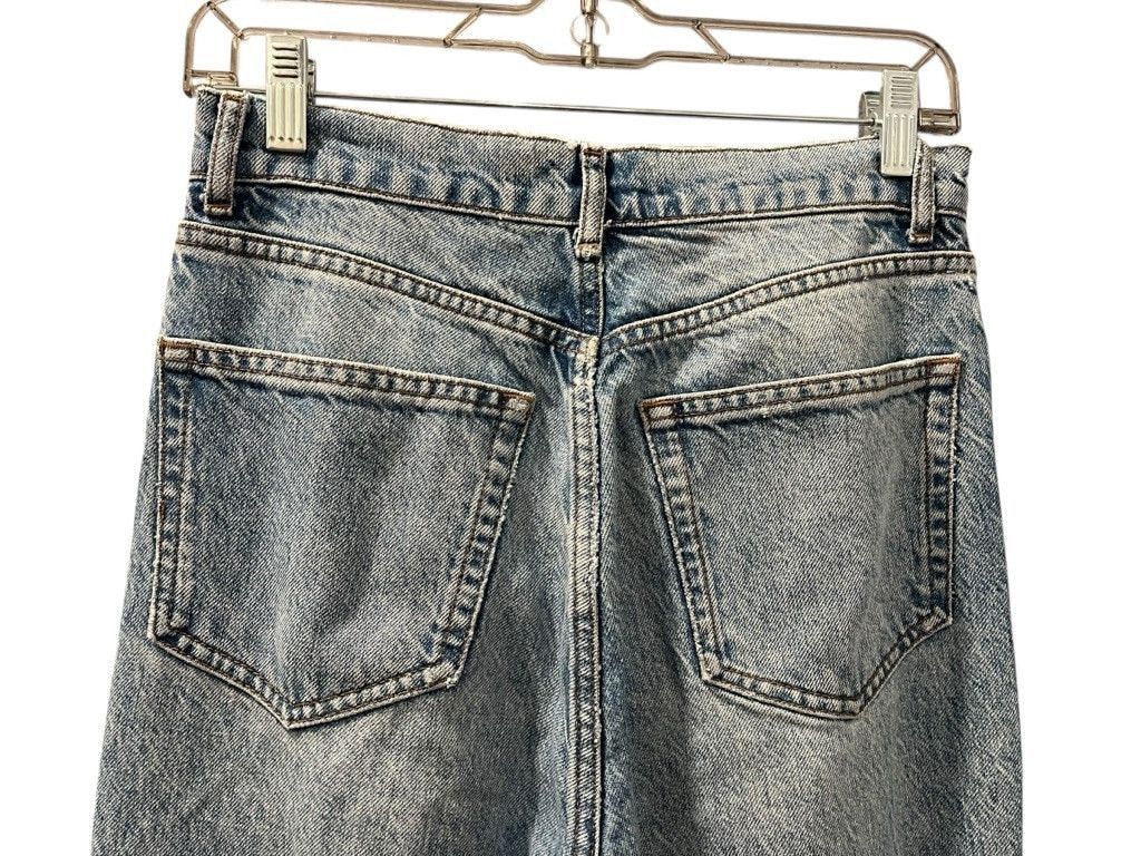 Reformation Reformation Cynthia High Rise Straight Jeans Size 26 Denim Size 26" / US 2 / IT 38 - 6 Thumbnail