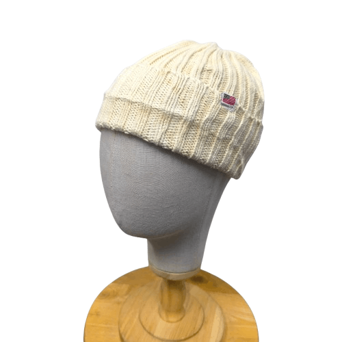 Japanese Brand 💥 Coen japan usa cotton us flag patch short beanie hat Size ONE SIZE - 1 Thumbnail