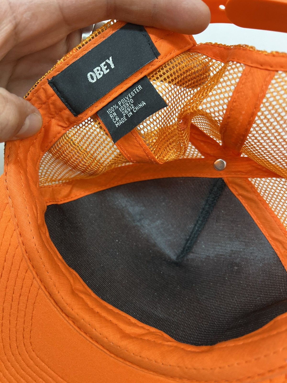 Obey ***FINAL DROP***RARE BWT OBEY PROPAGANDA SNAPBACK CAP O/S Size ONE SIZE - 6 Thumbnail