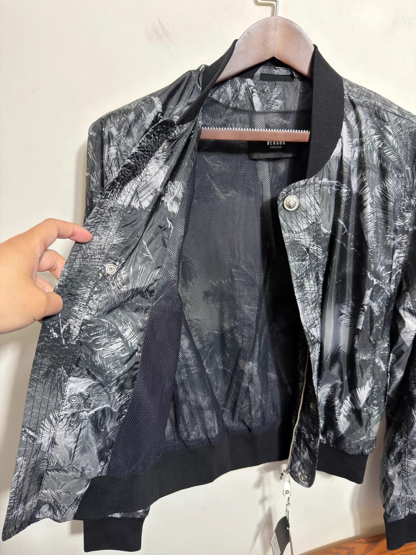 Versace Versace Versus Slim Palm Tree Print Jacket 48 Size US M / EU 48-50 / 2 - 6 Thumbnail