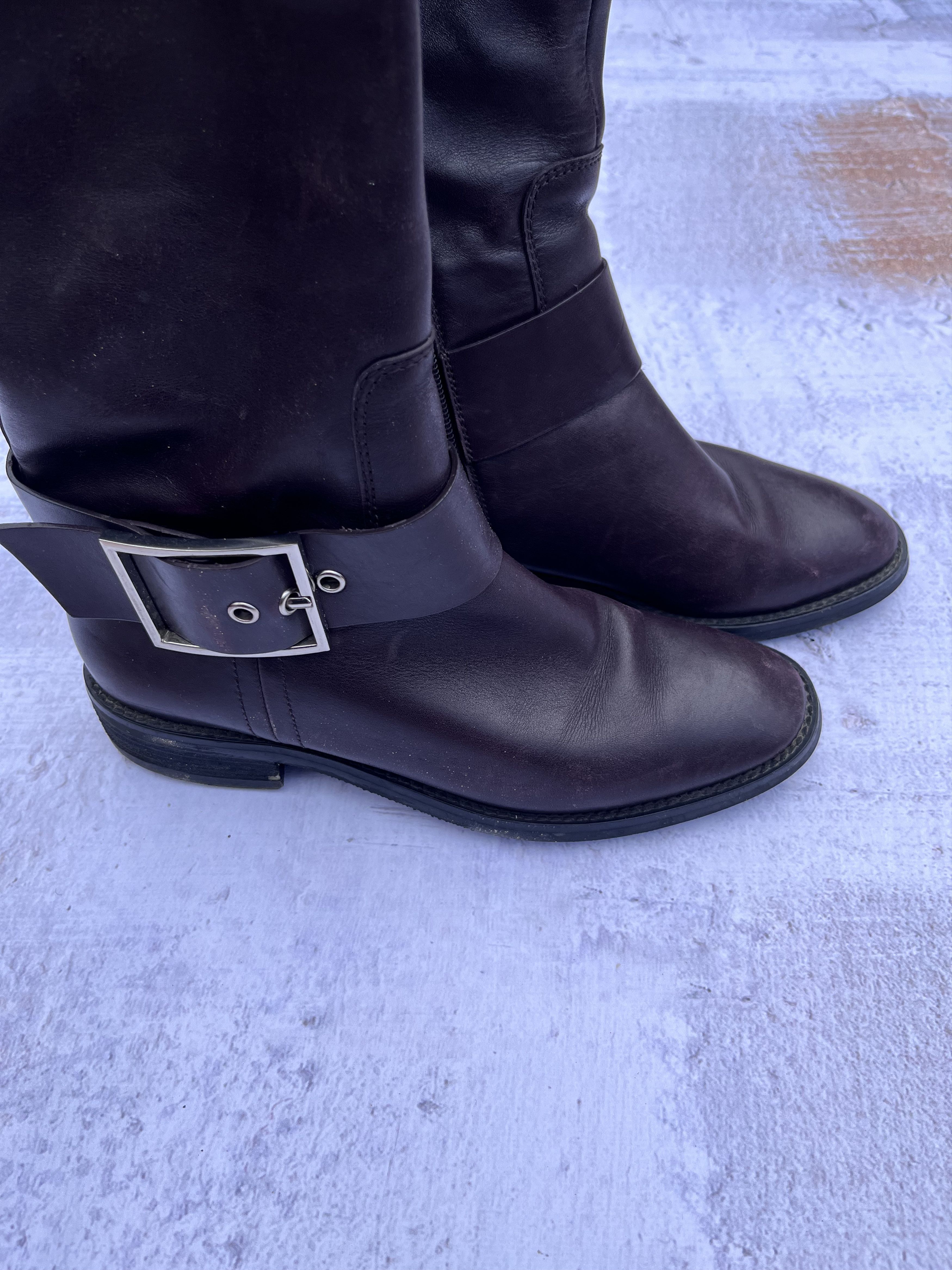 Leather Vintage Leather Boots Basconi Women’s Size 6/EU 37 Size US 6 / IT 36 - 4 Thumbnail