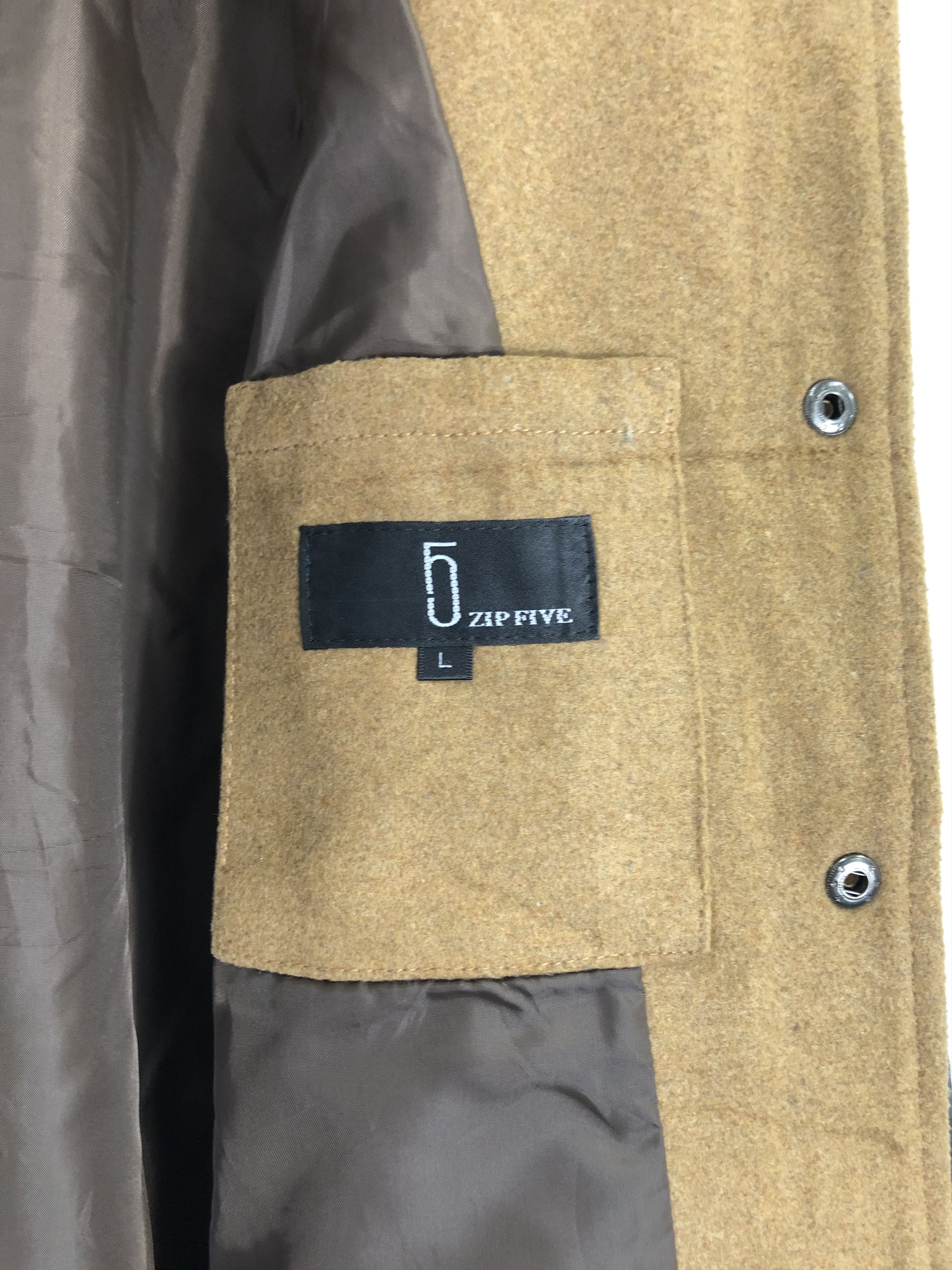 Japanese Brand Vintage Varsity Jacket Synthetic Leather Sleeve Japan V0177 Size US L / EU 52-54 / 3 - 5 Thumbnail