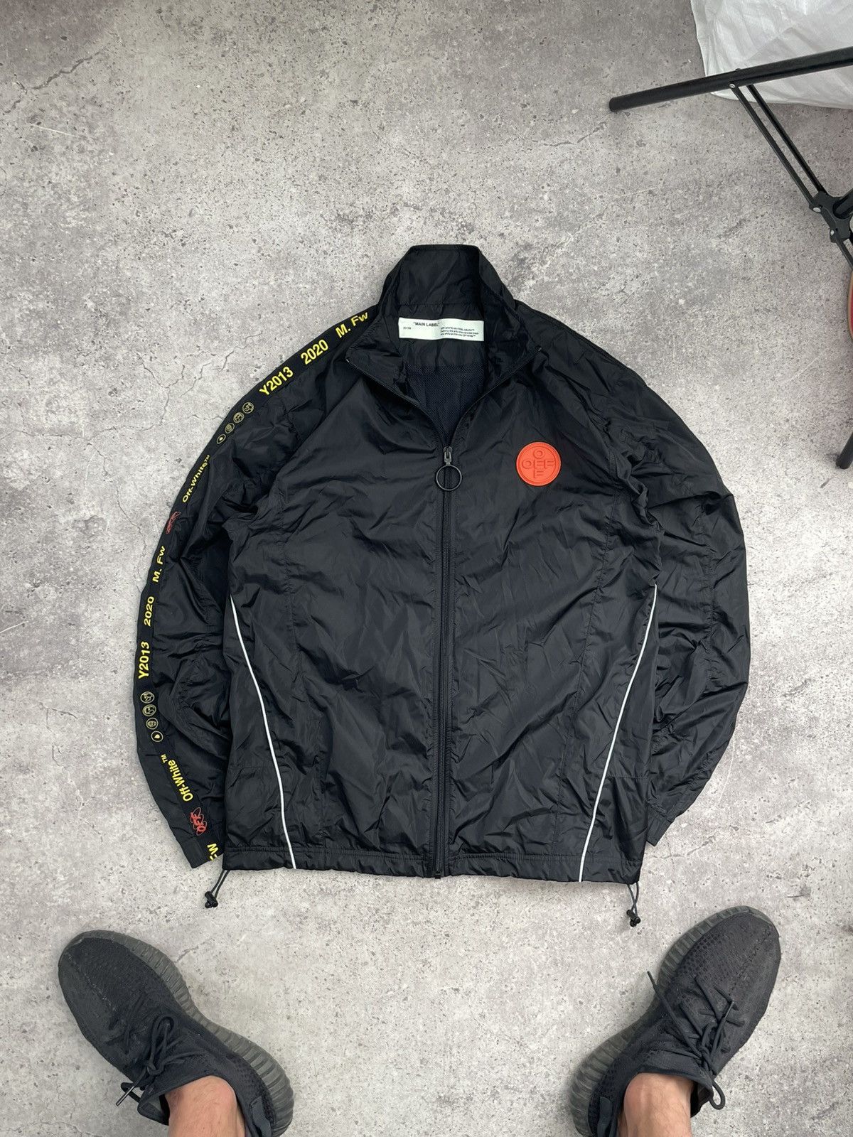 Off-White OFF-WHITE Diagonal Nylon Track Jacket Size US M / EU 48-50 / 2 - 1 Thumbnail