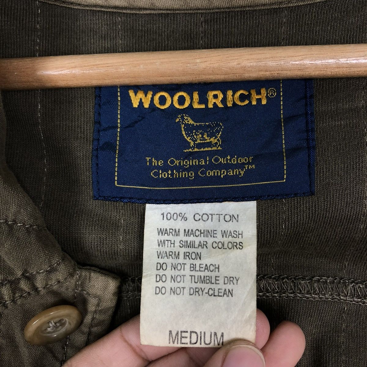 Vintage × Woolrich Woolen Mills 🔥Rich Brown - Cargo Inspector Chore Work Jacket Woolrich Size US M / EU 48-50 / 2 - 13 Thumbnail