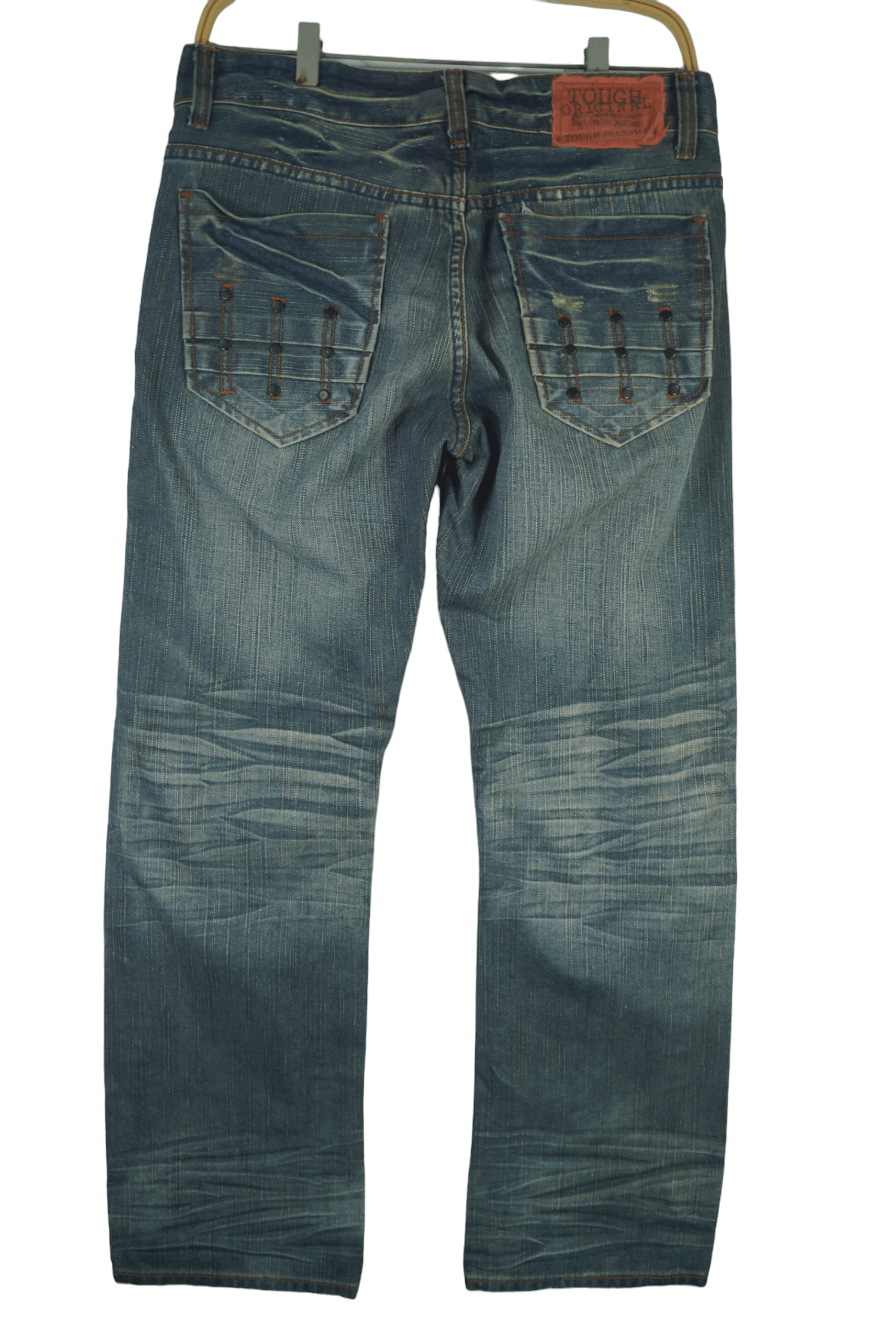 Other Rare Denim Tough Jeansmith Nice Design Size US 35 - 6 Thumbnail