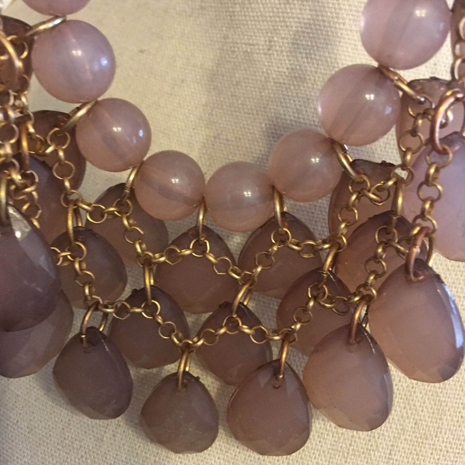 Jewelry Rose multi layer beaded necklace Size ONE SIZE - 4 Thumbnail