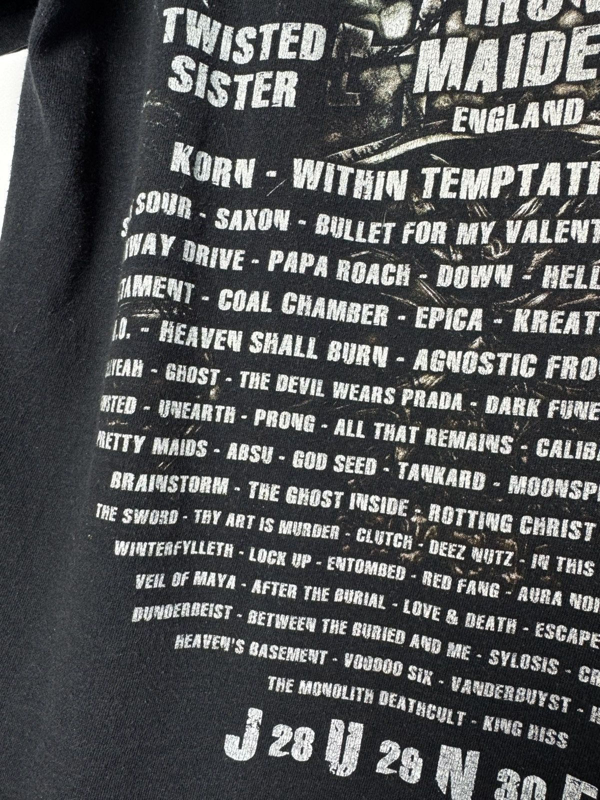 Band Tees Graspop 2013 Metal Meeting Rock Bands T-Shirt size M Size US M / EU 48-50 / 2 - 11 Thumbnail