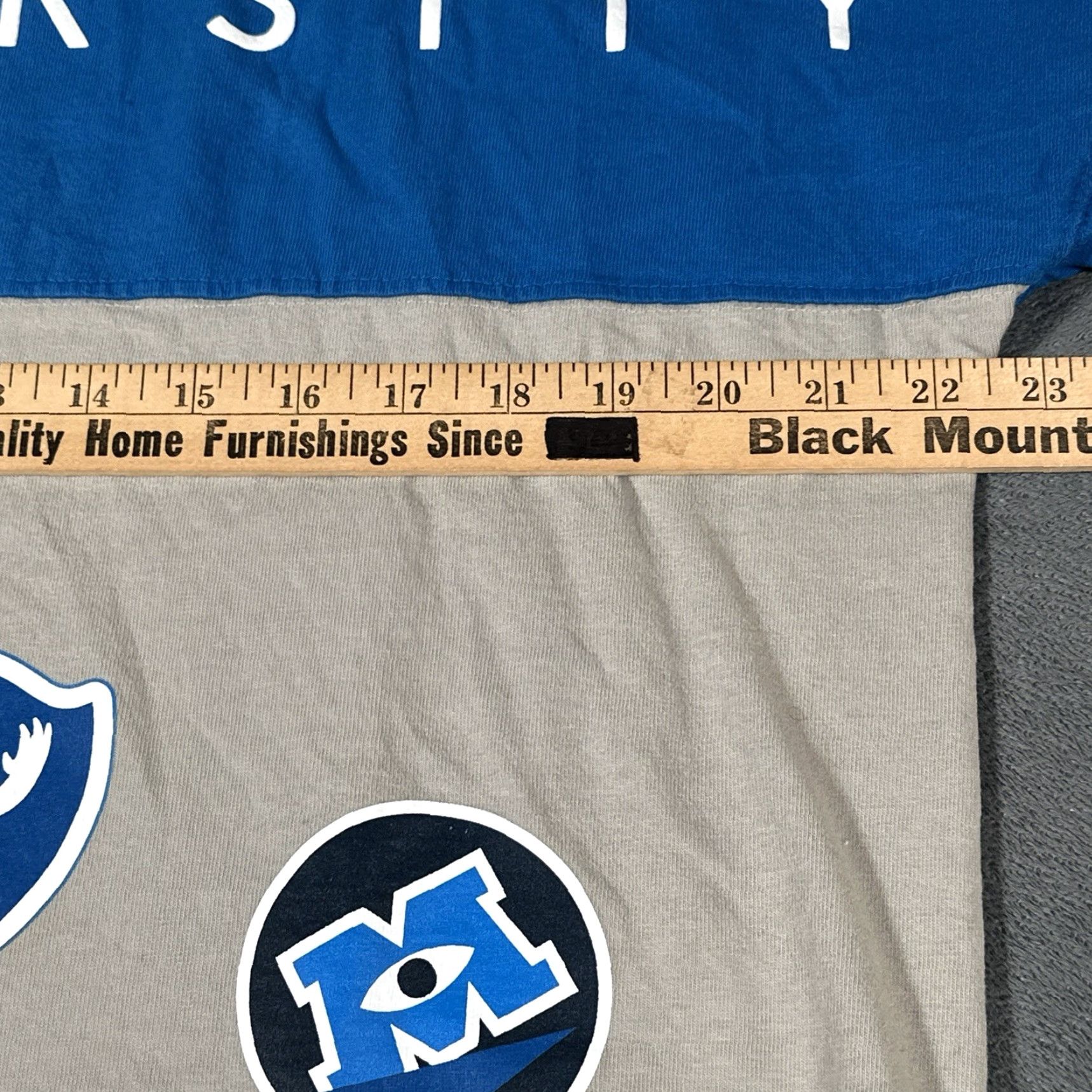 Disney Disney Monsters University Spirit Jersey Shirt Mens Medium Long Sleeve Pullover Graphic Print Blue Nike? Wait no. Size US M / EU 48-50 / 2 - 3 Thumbnail