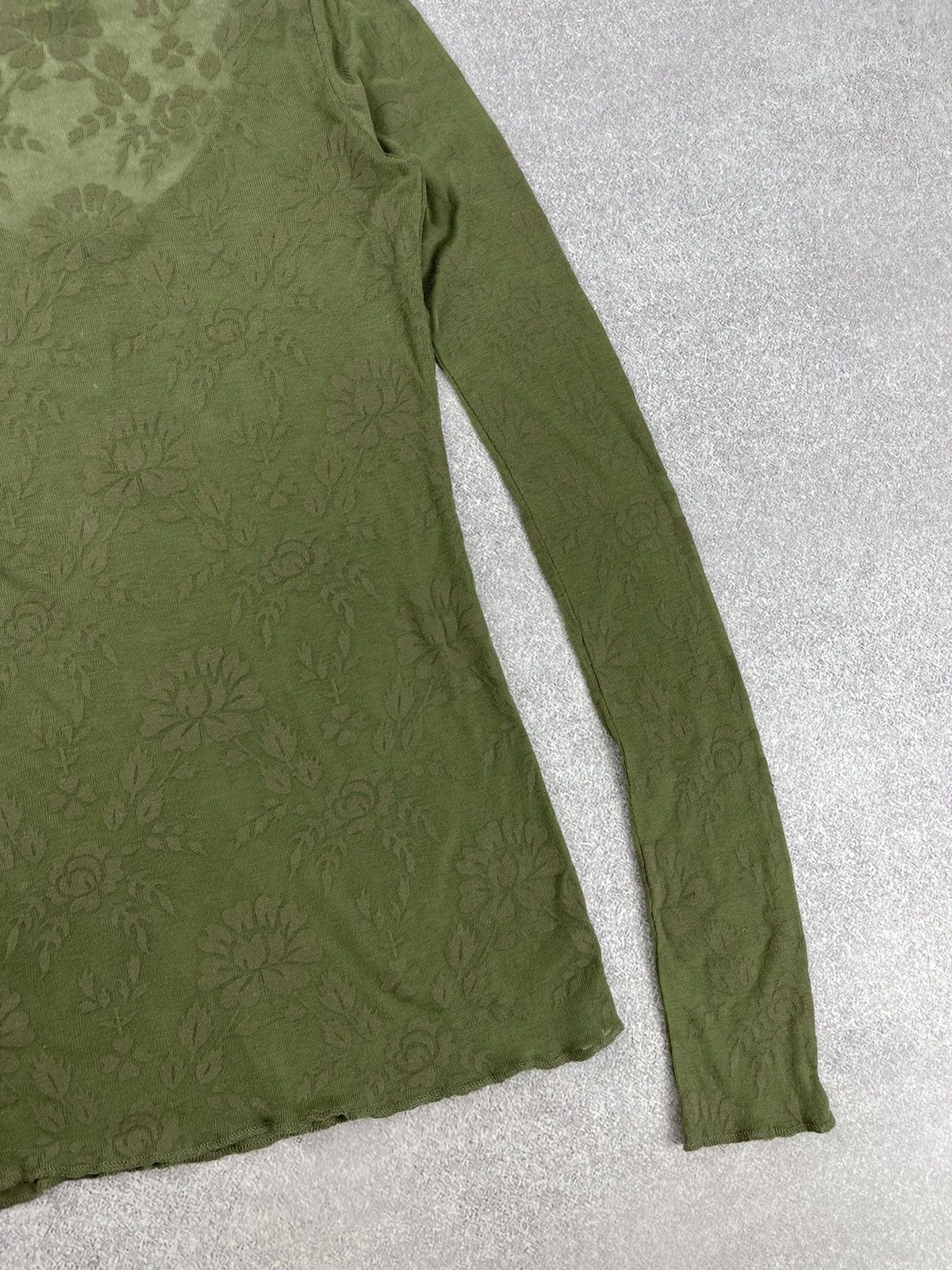 Denim & Supply Ralph Lauren Denim & Supply Ralph Lauren Floral Mesh Long Sleeve Size S Size S / US 4 / IT 40 - 10 Thumbnail