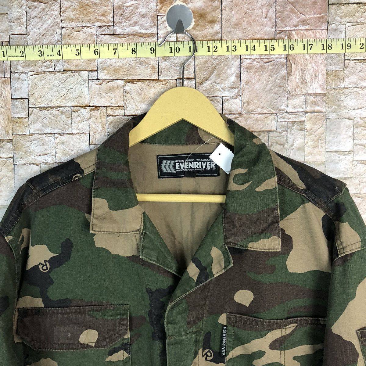 Japanese Brand Even River Green Camo Coveralls vintage japan #A553 Size US 38 / EU 54 - 4 Thumbnail