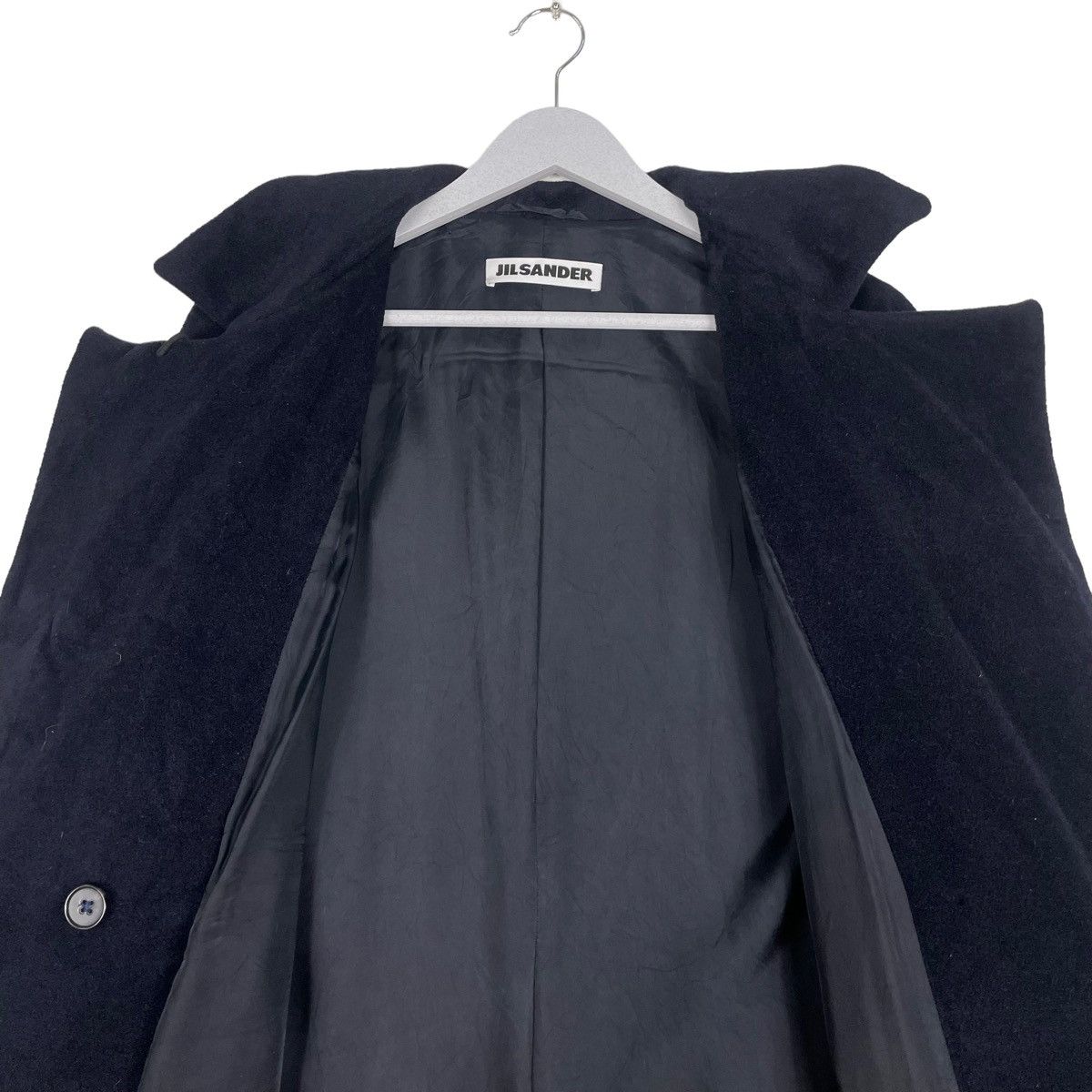 Jil Sander × Raf Simons 💥JIL SANDER BLACK COAT SINGLE BUTTON JACKET Size US M / EU 48-50 / 2 - 11 Thumbnail