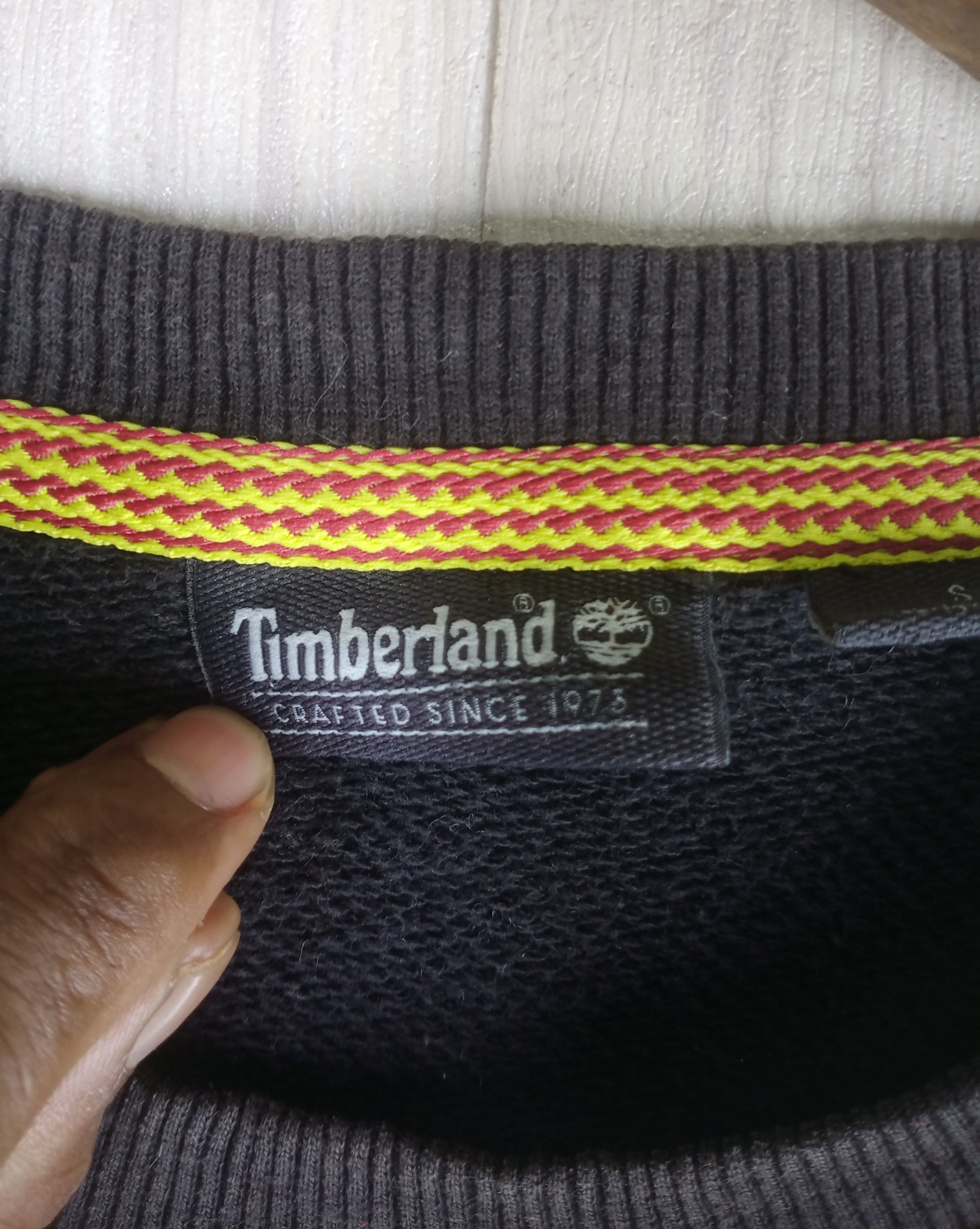 Timberland Rare Vintage Timberland Big Logo Sweatshirt Size US L / EU 52-54 / 3 - 9 Thumbnail