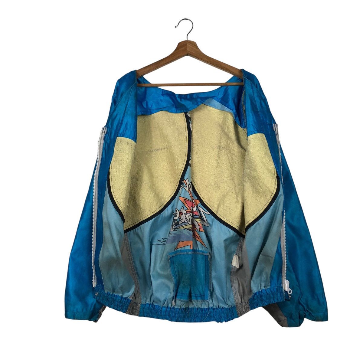 Japanese Brand × Vintage 📌Vintage Bomber Jacket Boat Race Big Logo Issey Miyake Size US M / EU 48-50 / 2 - 15 Thumbnail