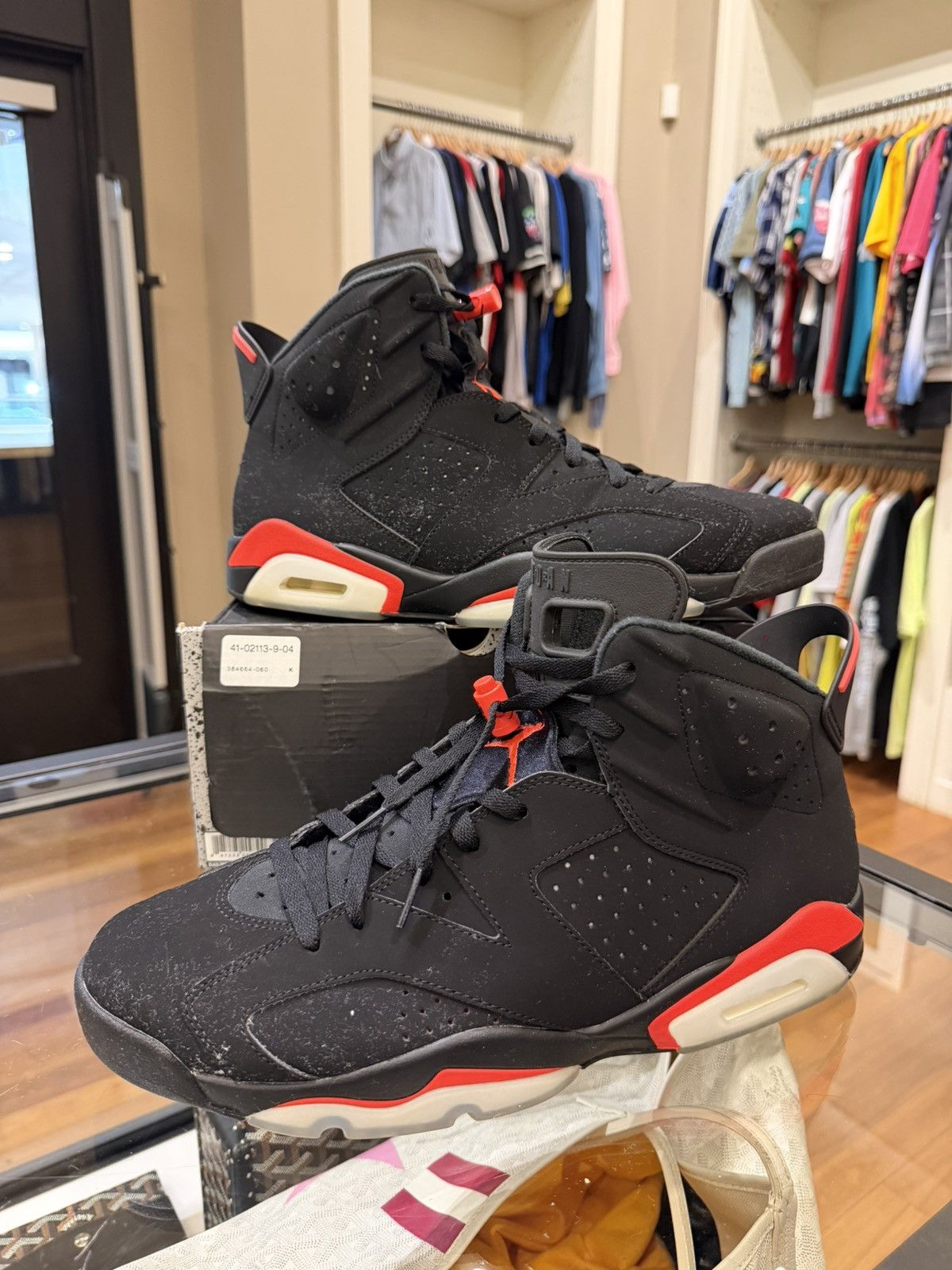 Jordan Brand Jordan 6 Retro ‘Black Infared(2019)’ Size US 14 / EU 47 - 1 Thumbnail