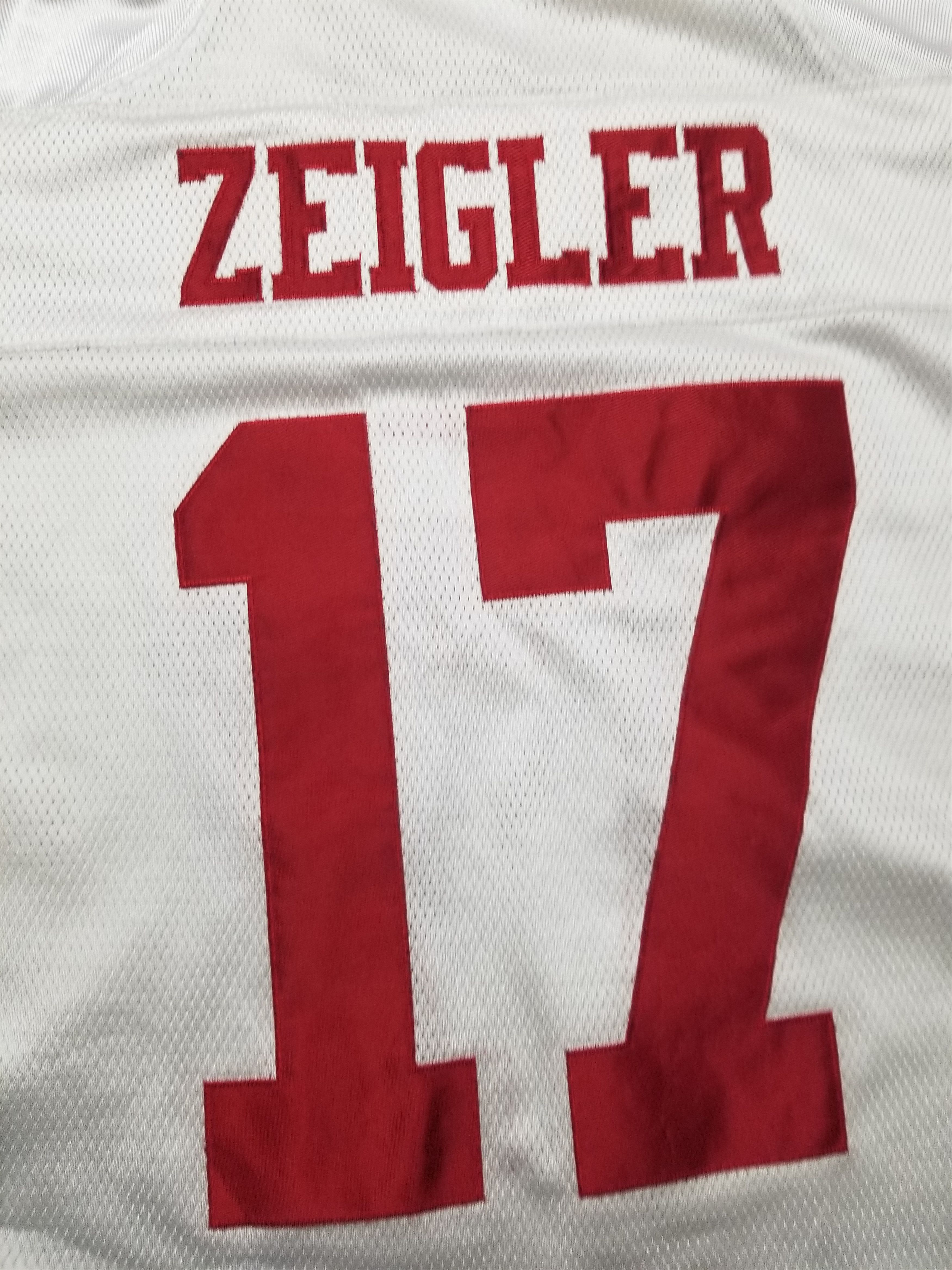 Reebok Dominique Zeigler San Francisco 49ers NFL Sewn Jersey Sz 54 Size US XL / EU 56 / 4 - 11 Thumbnail
