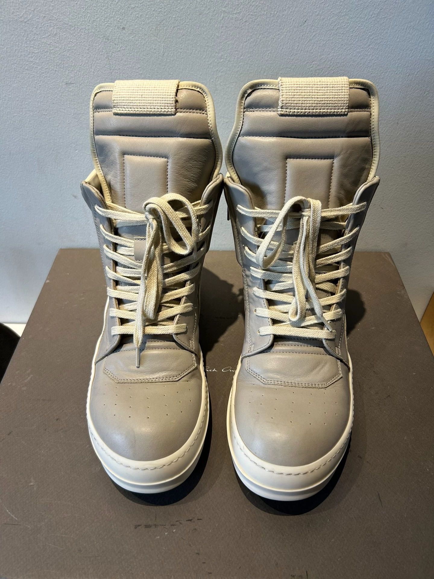 Rick Owens Rick Owens Ivory Triangle Shoes, new style, Size US 7 / EU 40 - 1 Thumbnail