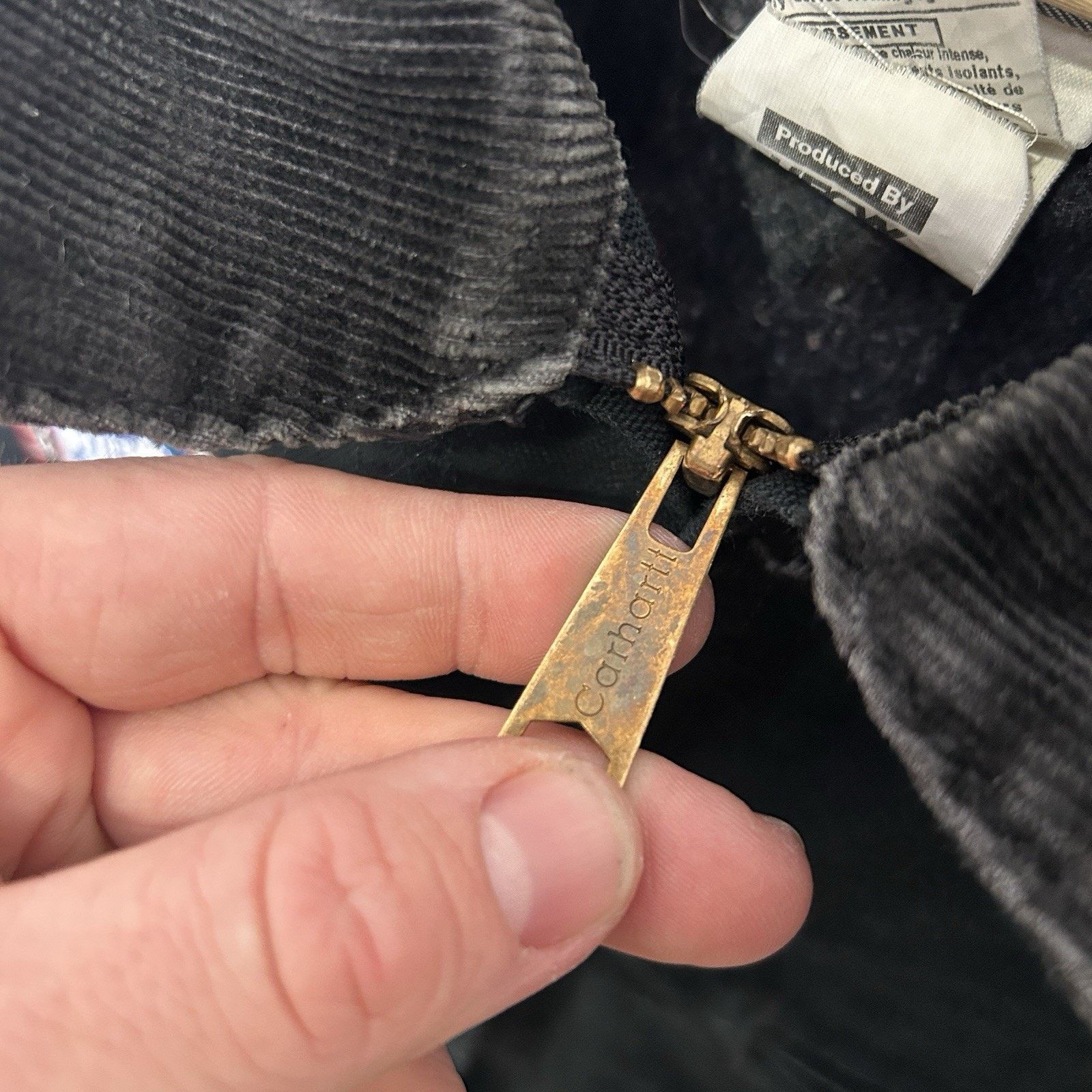 Carhartt Vintage Carhartt Blanket-Lined Detroit Jacket “Black” UJ01 Size US XL / EU 56 / 4 - 6 Thumbnail