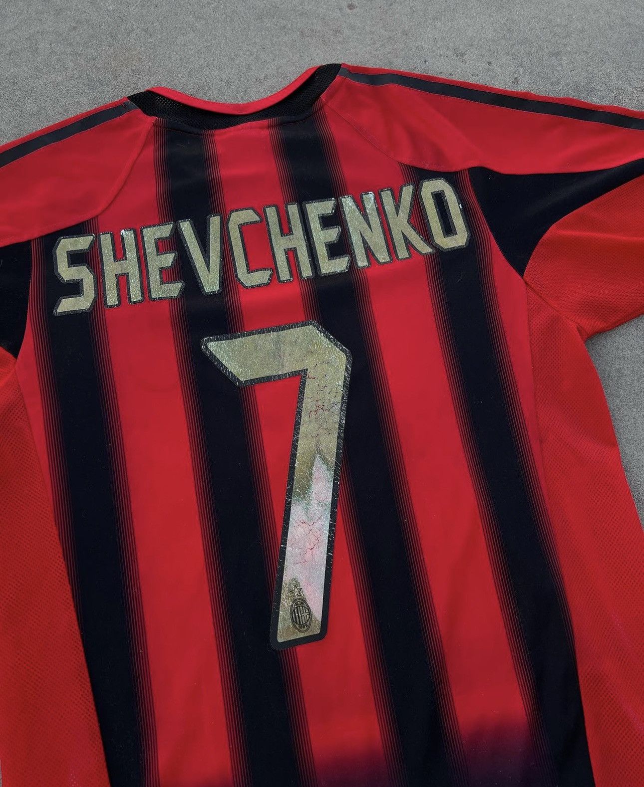 Adidas × Vintage Vintage soccer jersey AC Milan adidas 7 Shevchenko S Size US S / EU 44-46 / 1 - 5 Thumbnail