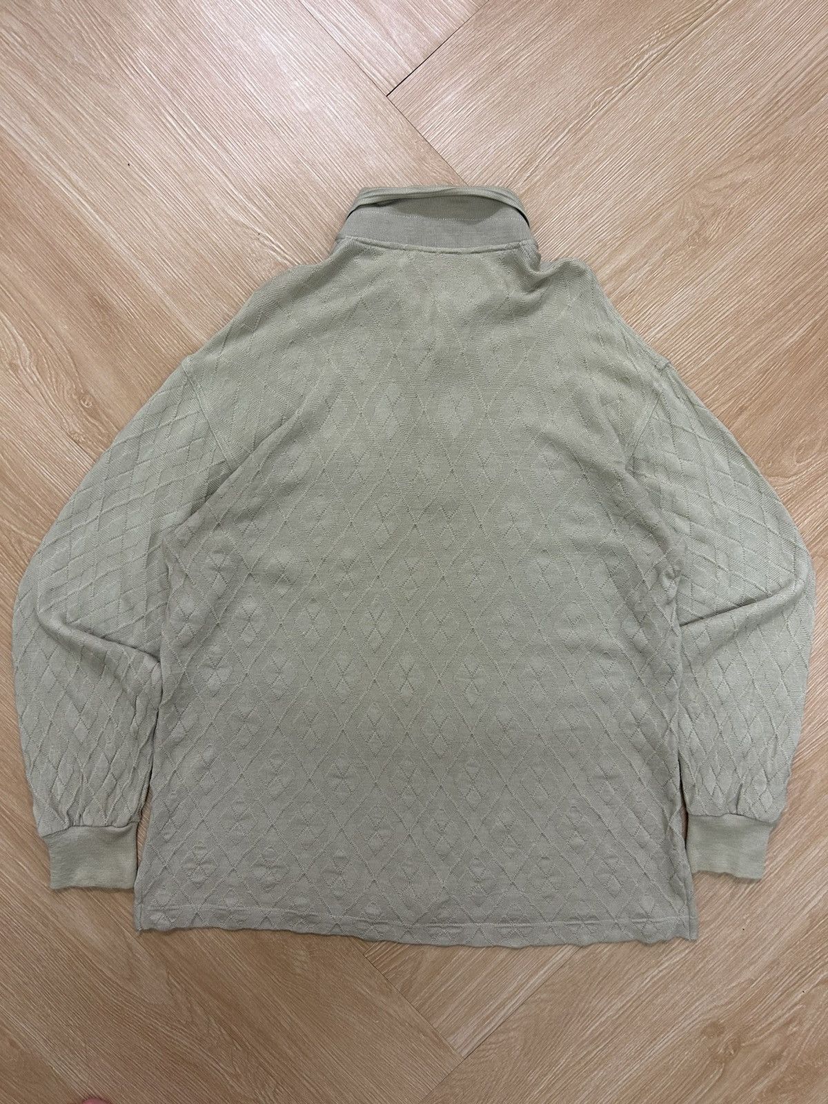 Aquascutum × Designer × Vintage Vintage Aquascutum Small Logo Long Sleeve Size US L / EU 52-54 / 3 - 3 Thumbnail