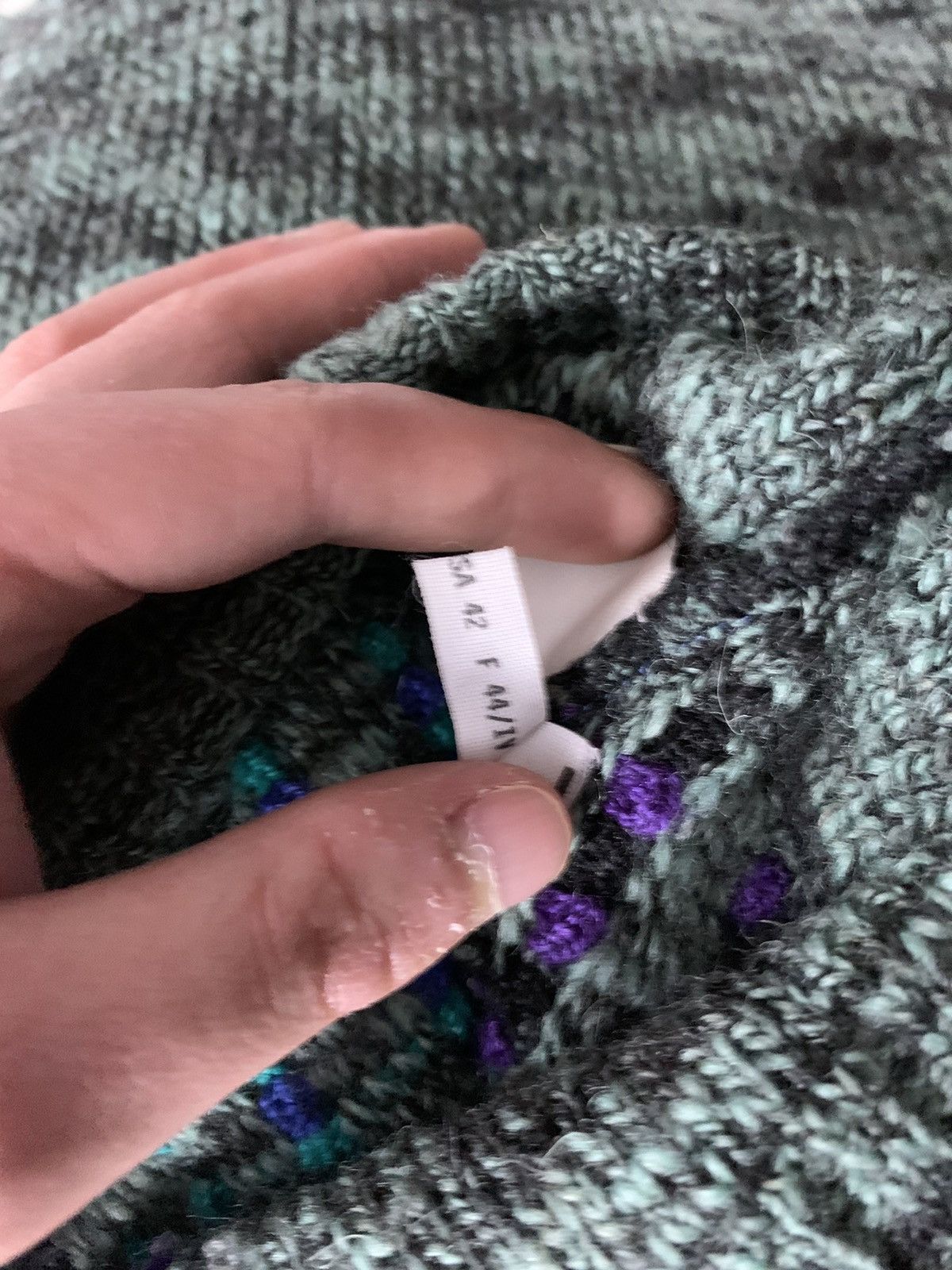 Designer Vintage Hugo Boss Knit Heavyweight Sweater Crewneck 90’s Size US XL / EU 56 / 4 - 10 Thumbnail
