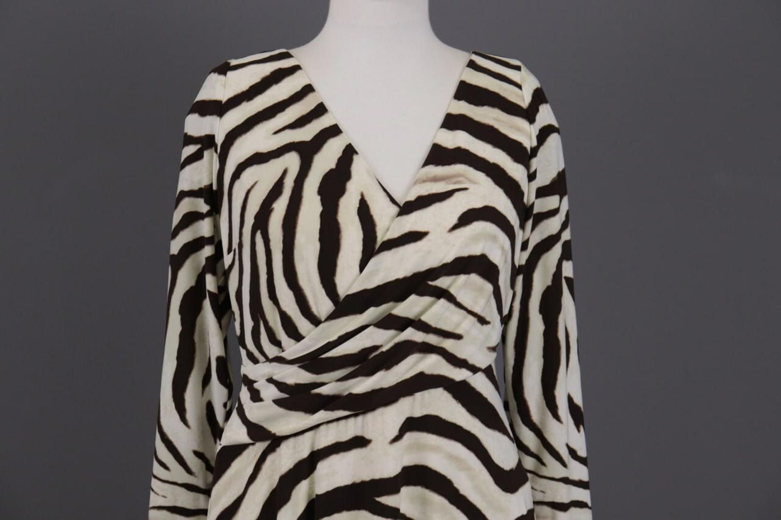 Lauren Ralph Lauren Ladies Ralph Lauren Animals Wrape Long Dress Size 10 Size L / US 10 / IT 46 - 2 Thumbnail
