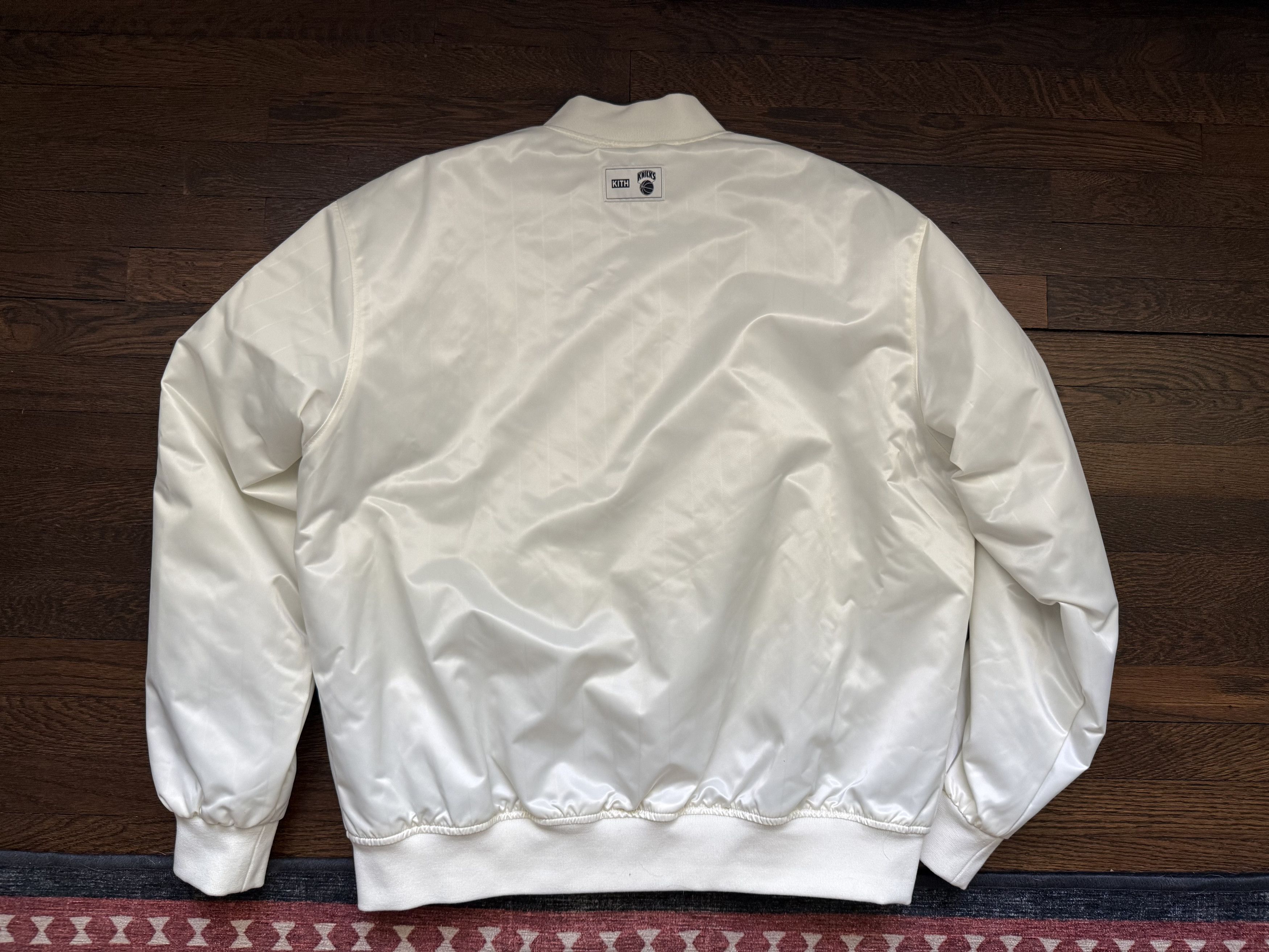 Kith Kith x New York Knicks Satin Bomber Jacket Large $498 Size US L / EU 52-54 / 3 - 4 Thumbnail