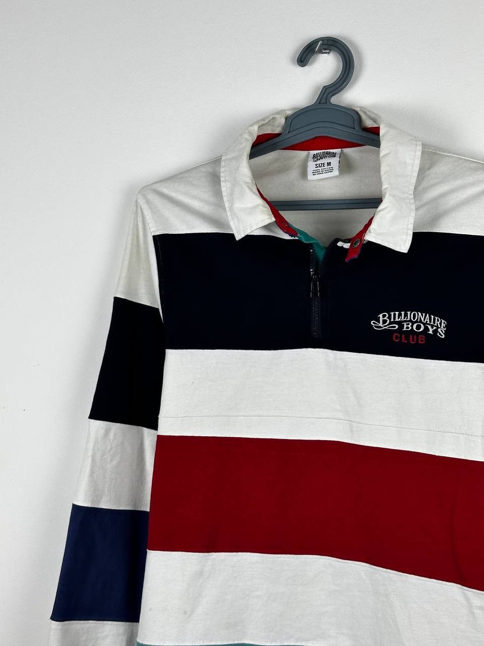 Billionaire Boys Club BILLIONAIRES BOYS CLUB Striped Colourful LS Polo Shirt Size US M / EU 48-50 / 2 - 3 Thumbnail