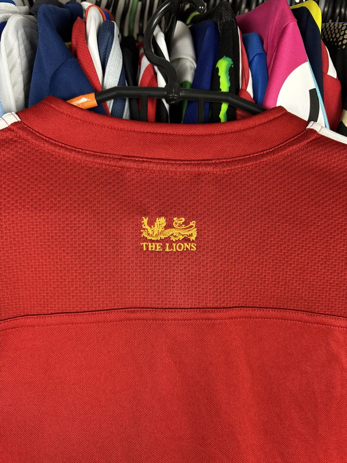 Adidas BRITISH LIONS SOUTH AFRICA 2009 rugby union shirt jersey Size US L / EU 52-54 / 3 - 10 Thumbnail