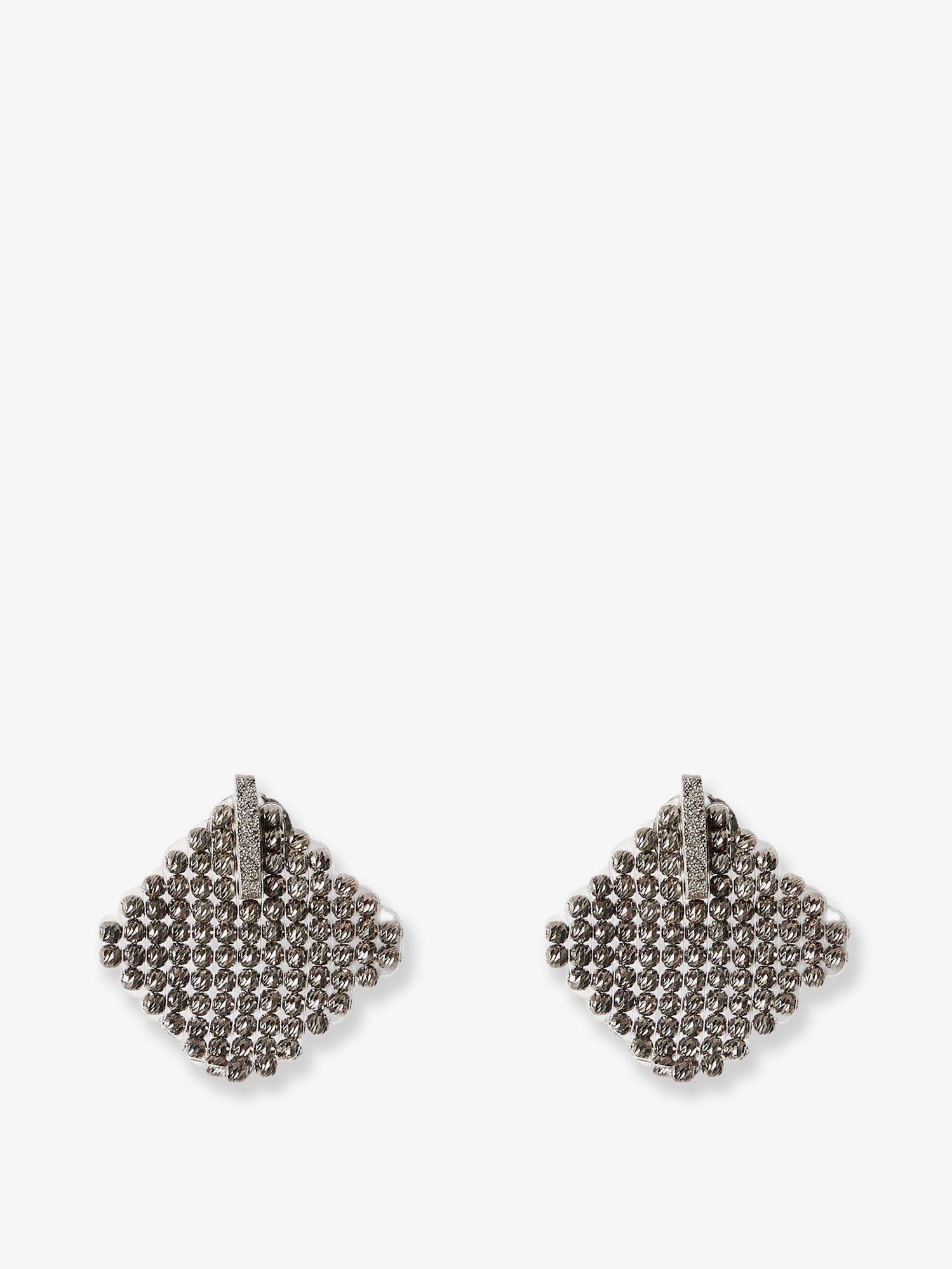 Brunello Cucinelli Silver Monili Earrings Size ONE SIZE - 1 Thumbnail
