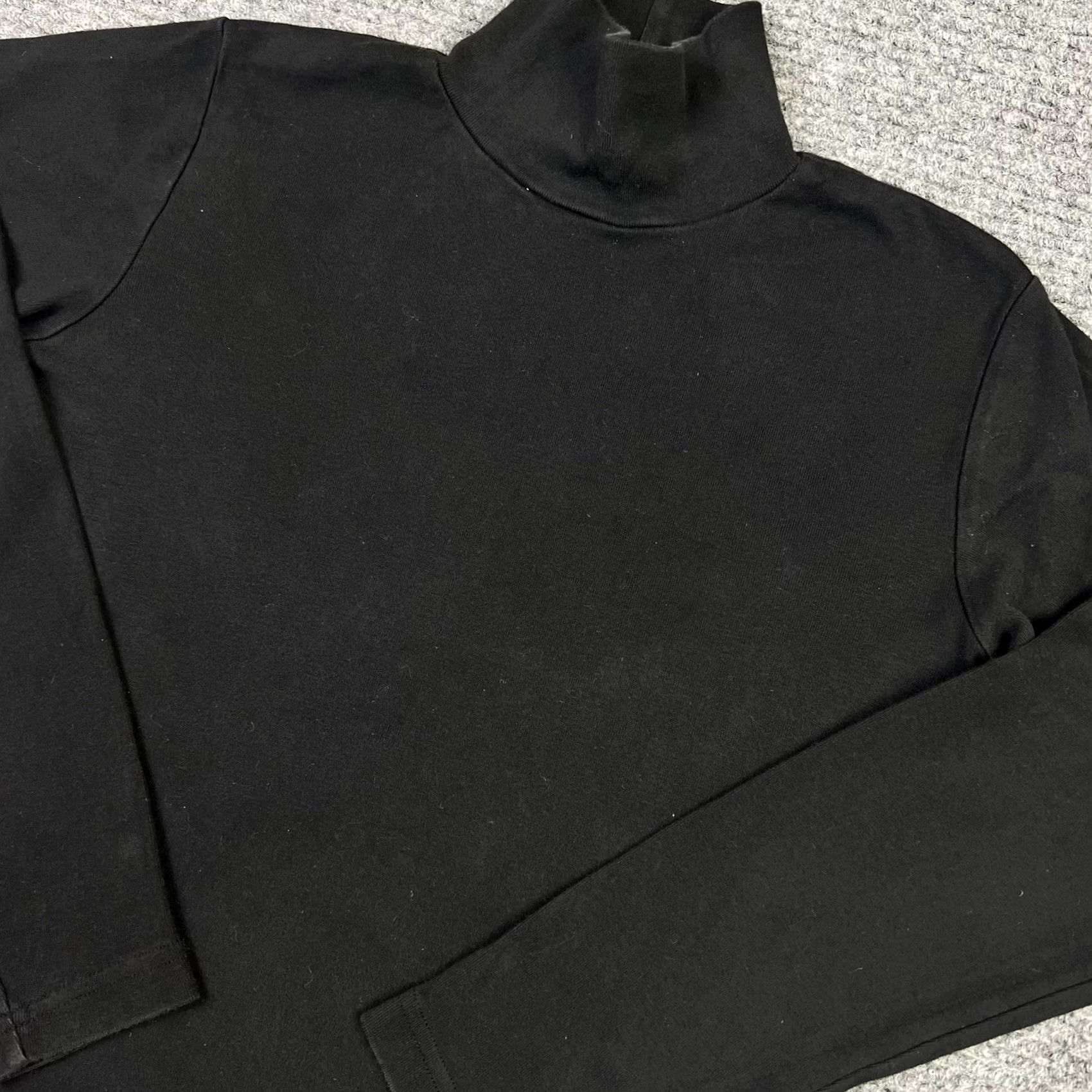 Vintage VINTAGE Columbia Turtleneck T-Shirt Womens Small 100% Cotton Black 90s Sportswear Modern Fitness Wear Mens Womens Girls Size S / US 4 / IT 40 - 4 Thumbnail