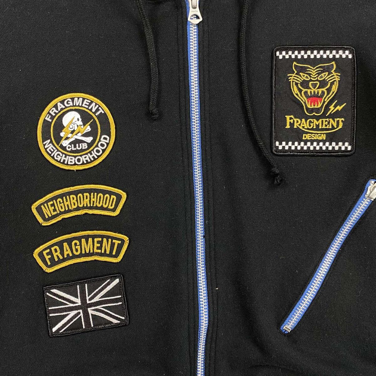 BASE CONTROL × Fragment Design × Neighborhood Design Vintage Custom Works 2010 Hoodie Size US L / EU 52-54 / 3 - 2 Thumbnail