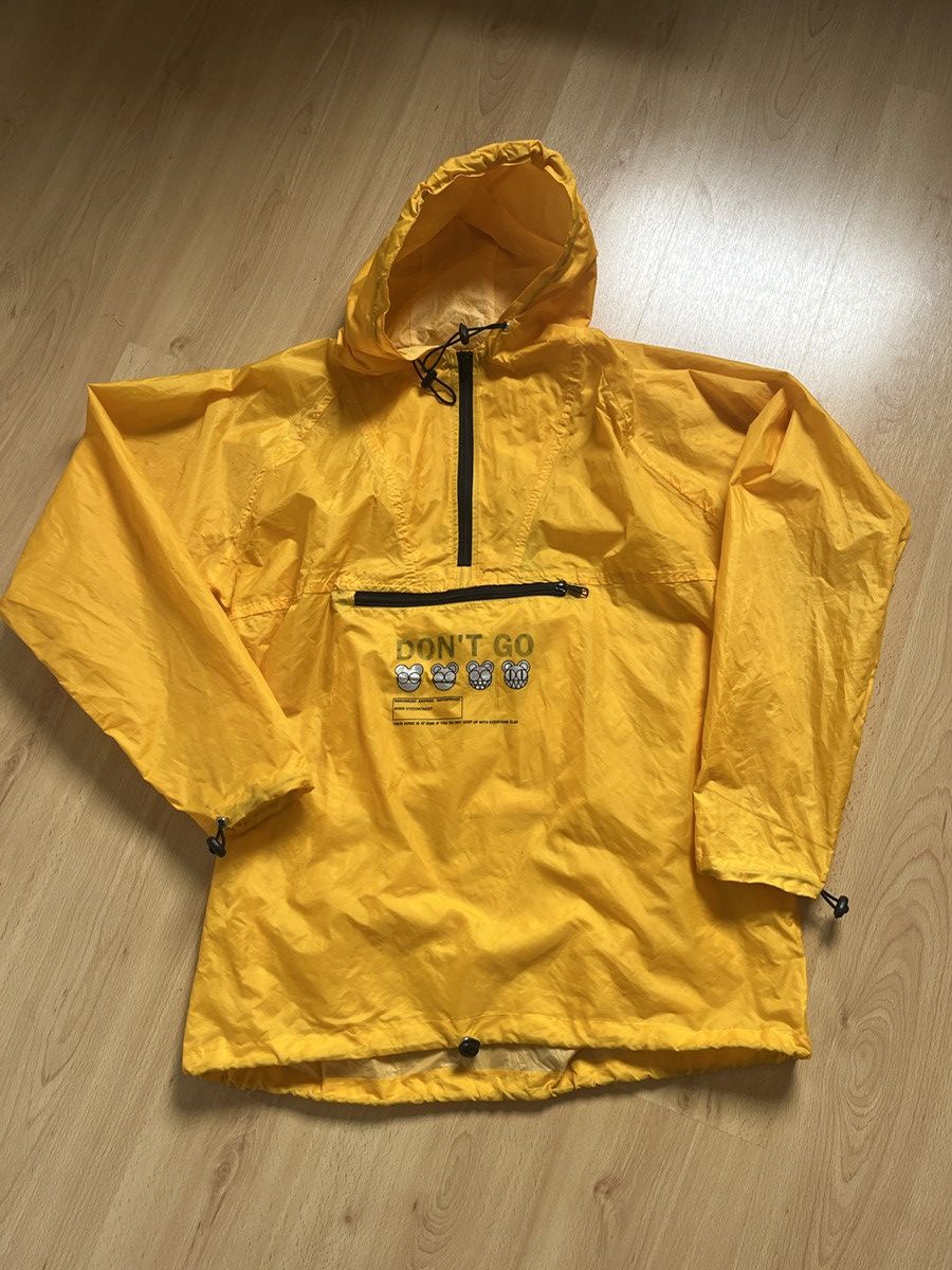 Band Tees Radiohead W.a.s.t.e yellow vintage raincoat Size US XL / EU 56 / 4 - 1 Thumbnail