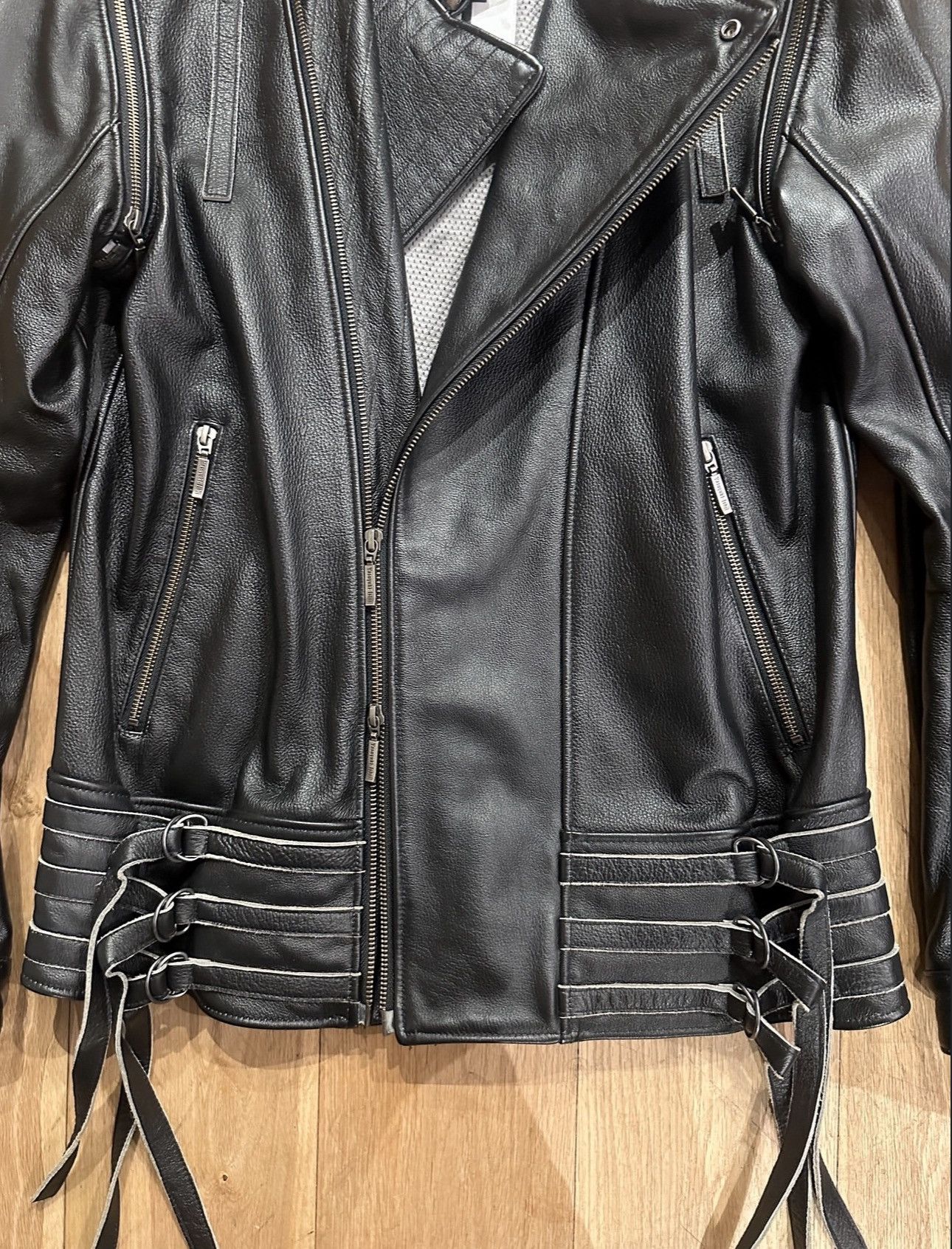 Yasuyuki Ishii Yasuyuki Ishii SS18 “Zen Punk” Leather Jacket Size US L / EU 52-54 / 3 - 5 Thumbnail